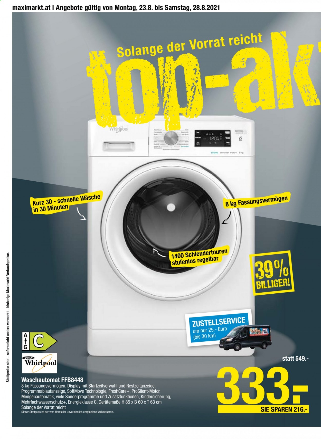 Angebote Maximarkt - 23.8.2021 - 28.8.2021. Seite 2