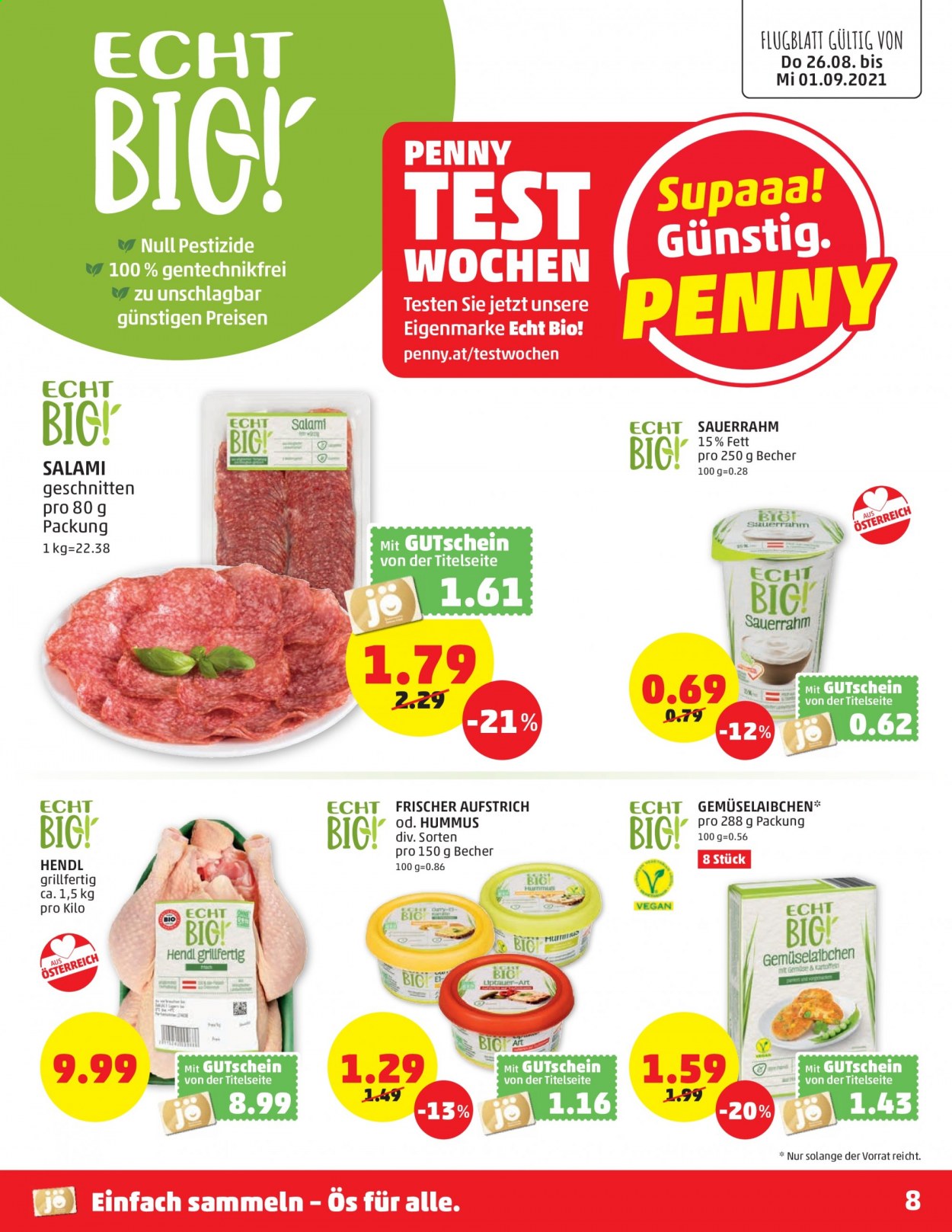 Angebote Penny - 26.8.2021 - 1.9.2021. Seite 8