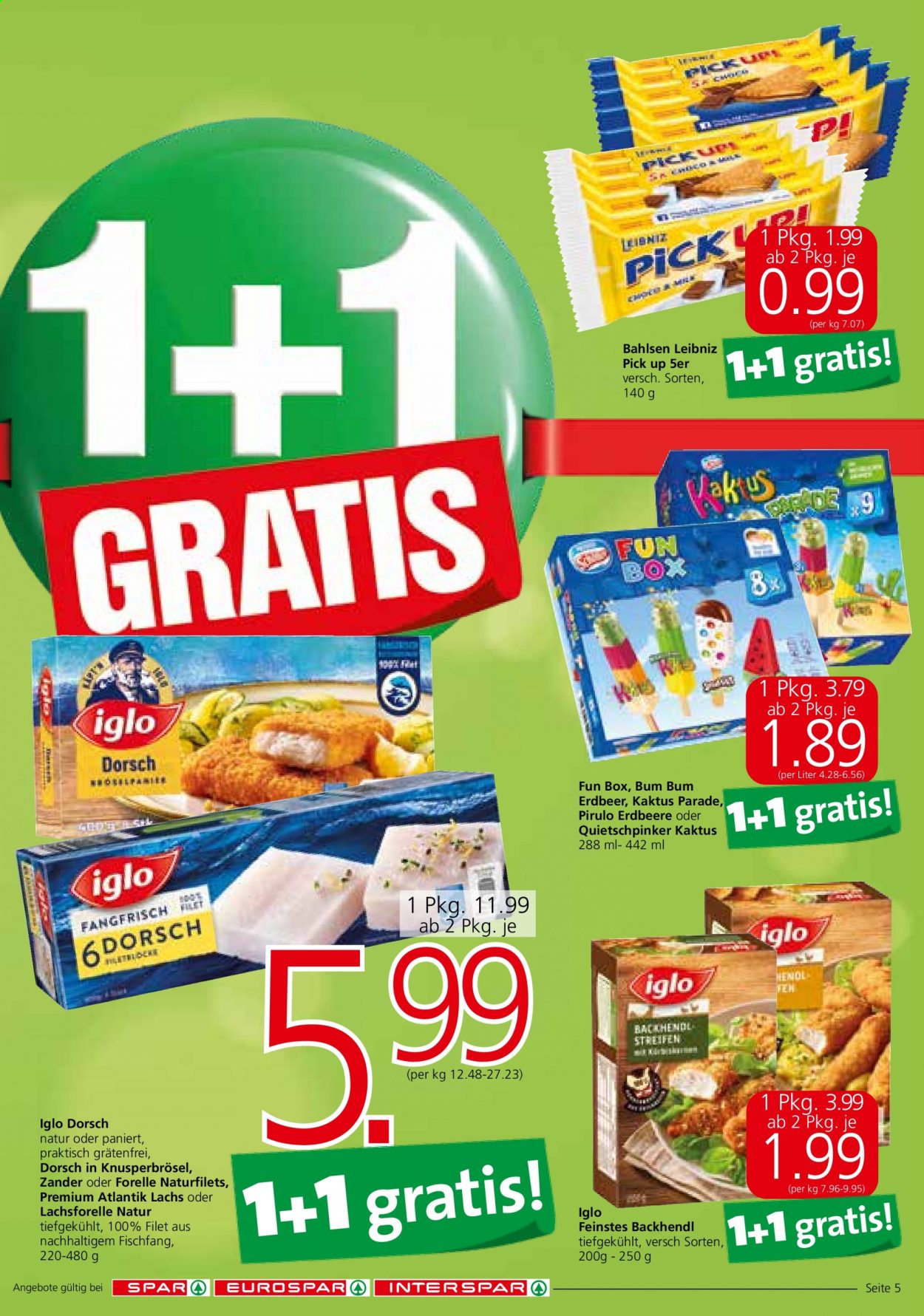 Angebote INTERSPAR - 26.8.2021 - 8.9.2021. Seite 5