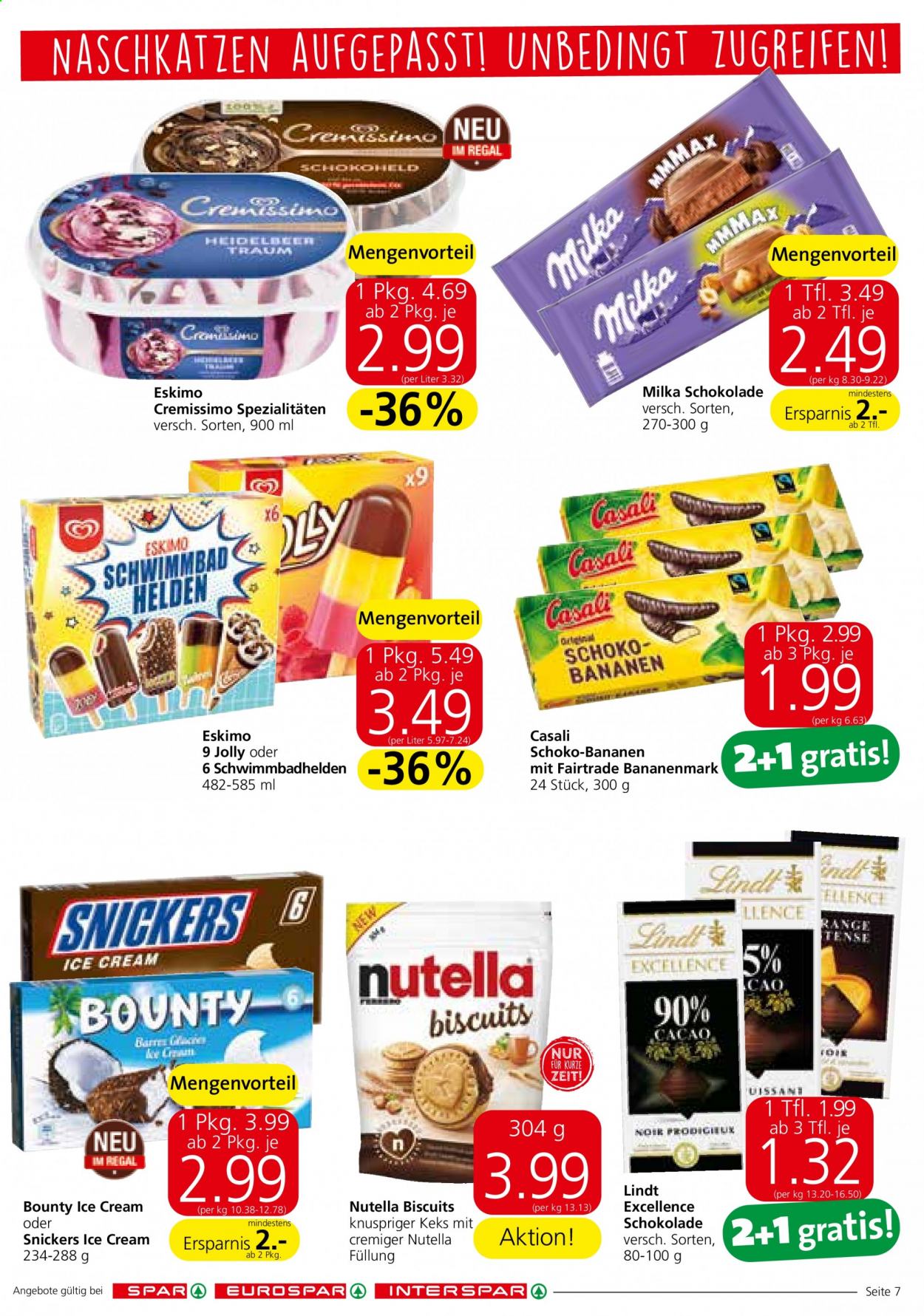 Angebote INTERSPAR - 26.8.2021 - 8.9.2021. Seite 7
