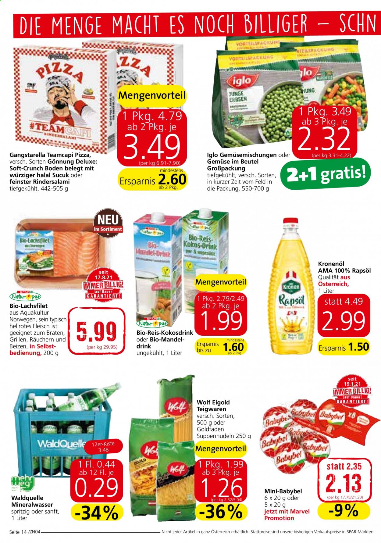 Angebote INTERSPAR - 26.8.2021 - 8.9.2021. Seite 14