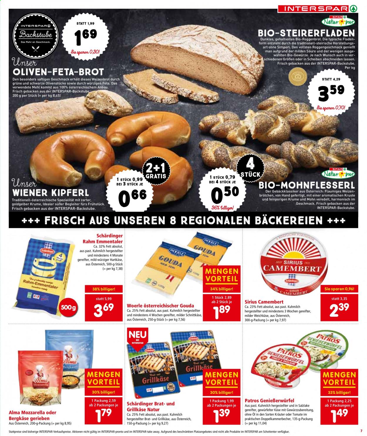 Angebote INTERSPAR - 26.8.2021 - 8.9.2021. Seite 7