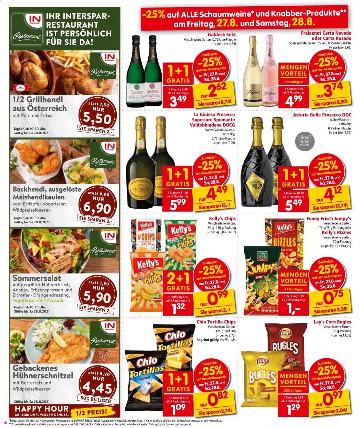 Angebote INTERSPAR - 26.8.2021 - 8.9.2021. Seite 10