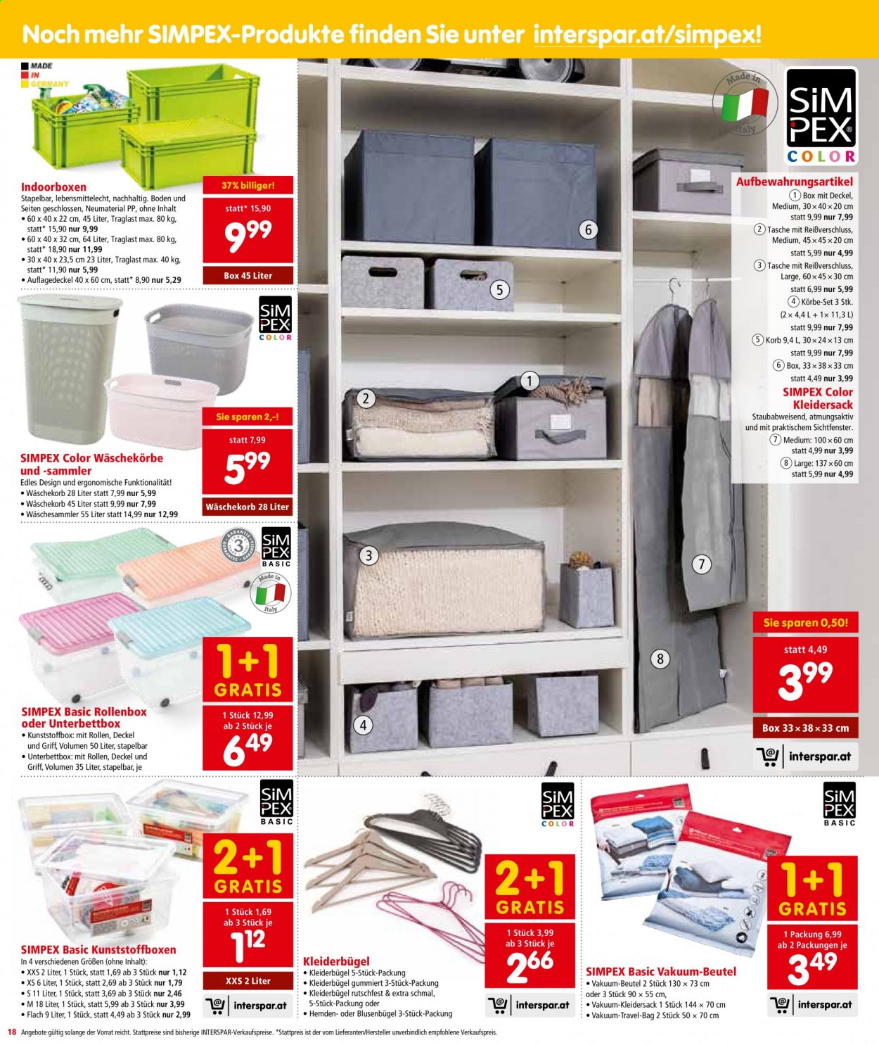 Angebote INTERSPAR - 26.8.2021 - 8.9.2021. Seite 18