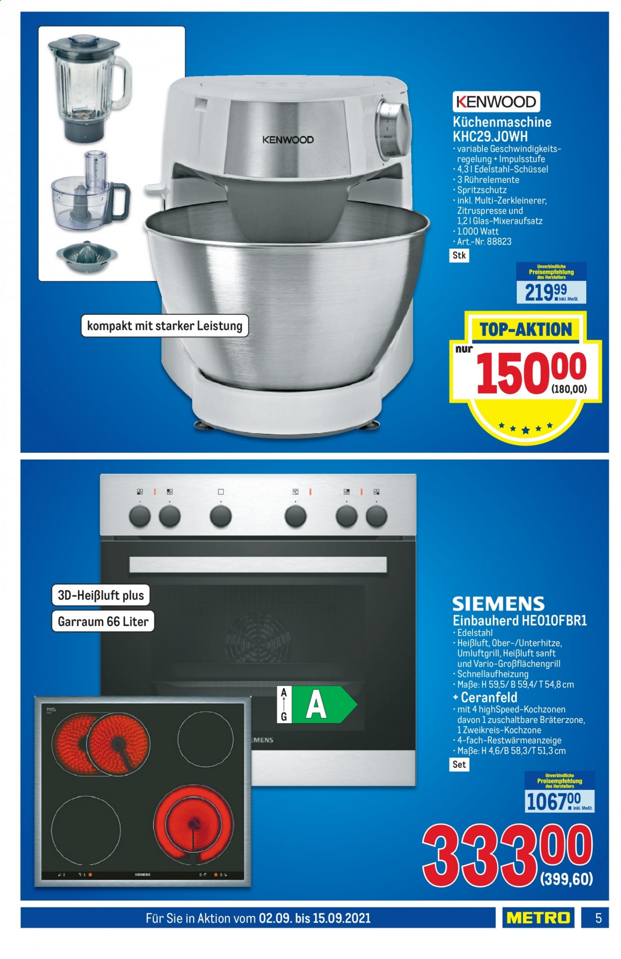 Angebote Metro - 2.9.2021 - 15.9.2021. Seite 5