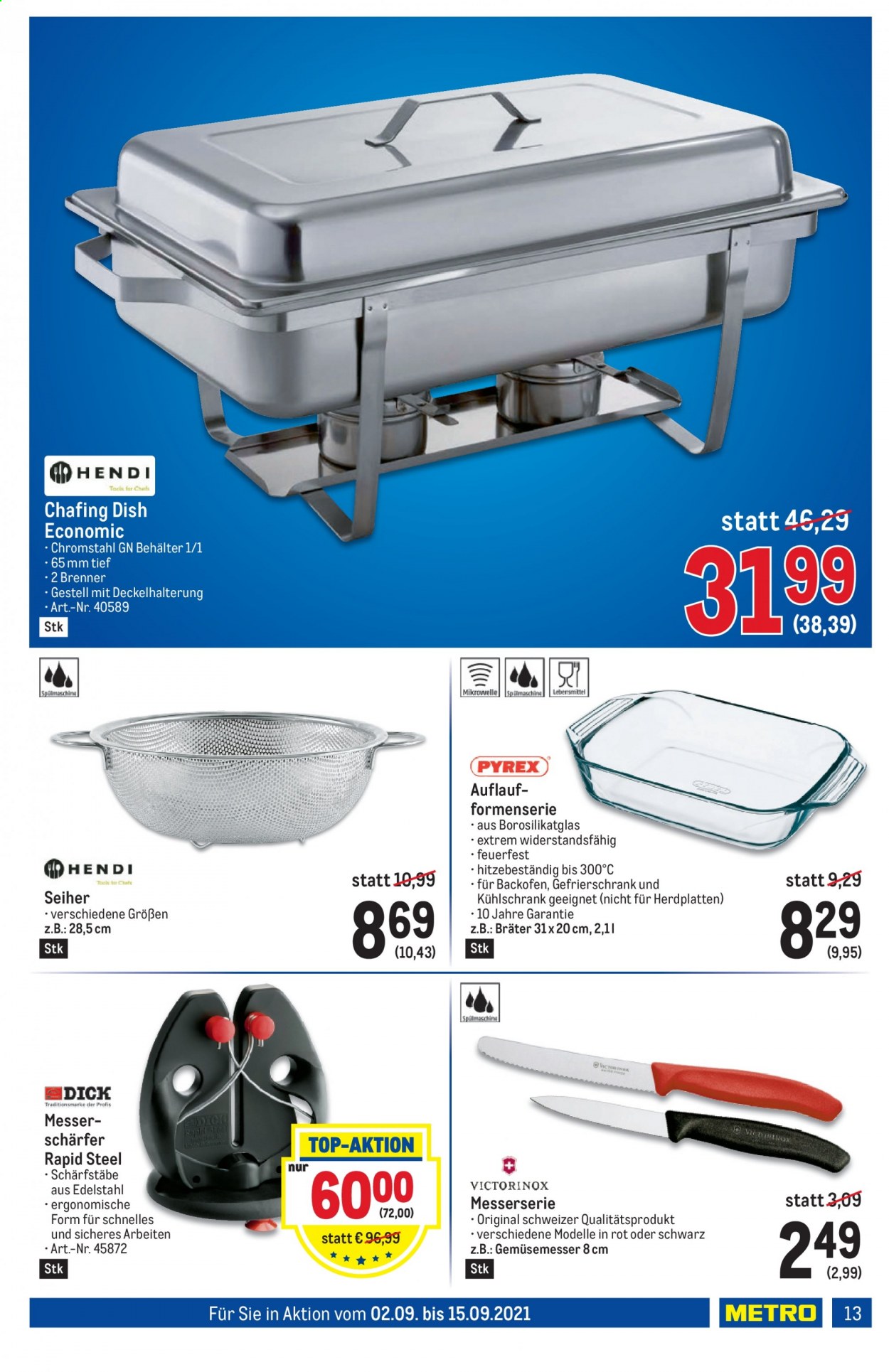 Angebote Metro - 2.9.2021 - 15.9.2021. Seite 13