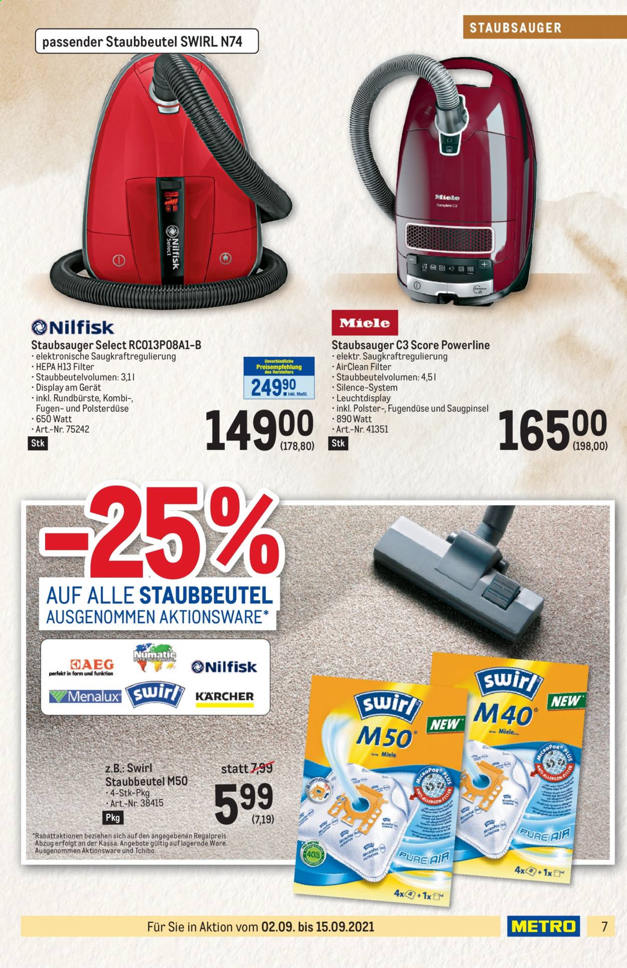 Angebote Metro - 2.9.2021 - 15.9.2021. Seite 7