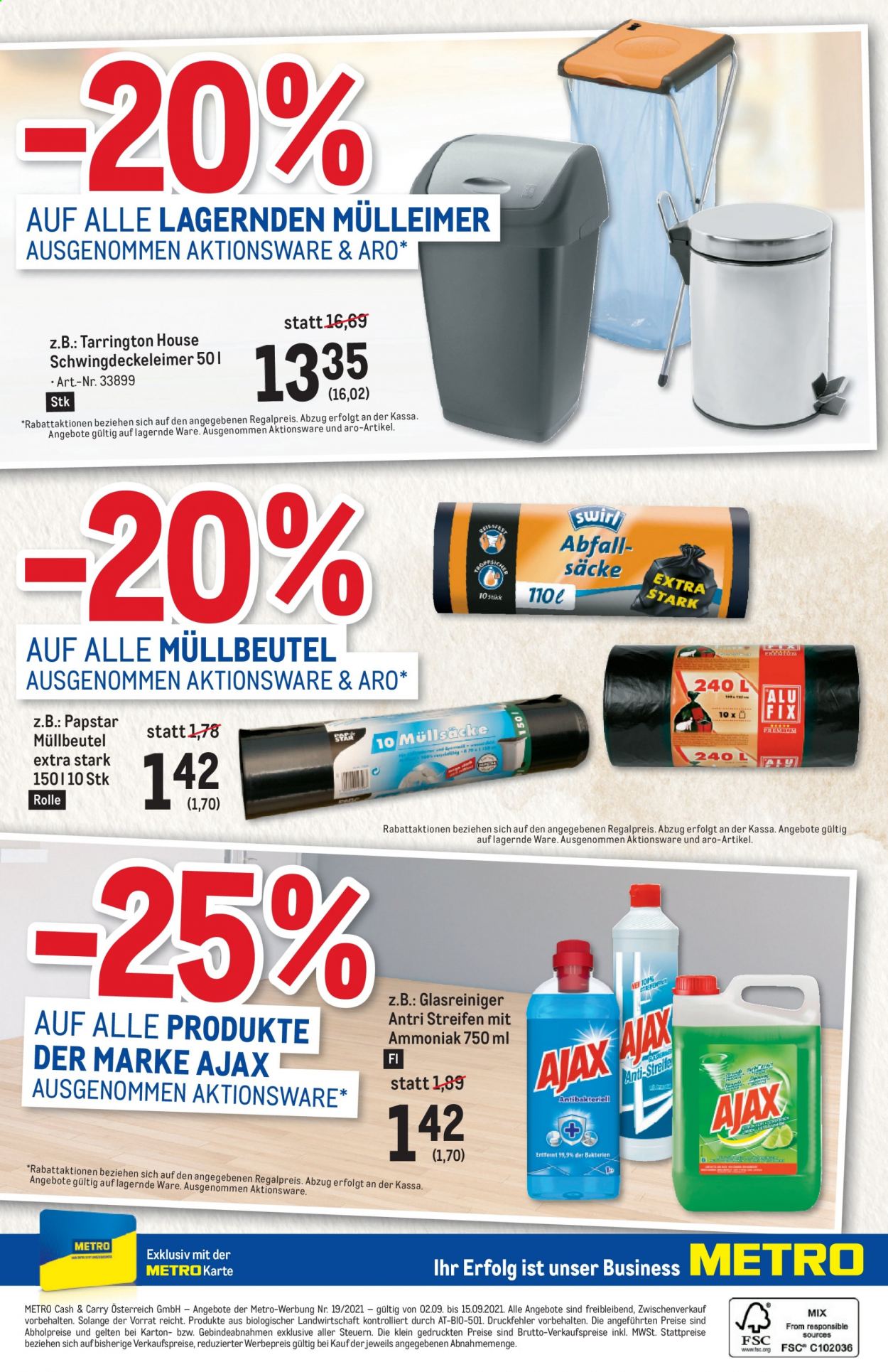 Angebote Metro - 2.9.2021 - 15.9.2021. Seite 24