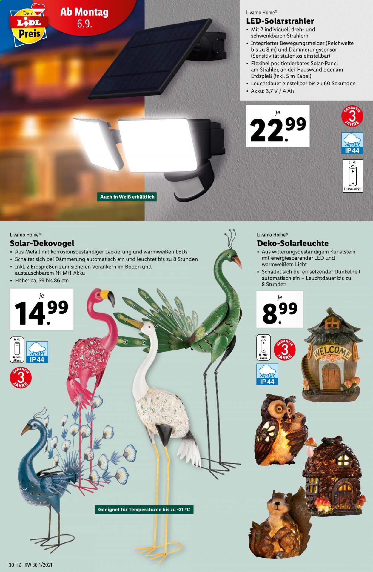 Angebote Lidl - 2.9.2021 - 8.9.2021. Seite 30