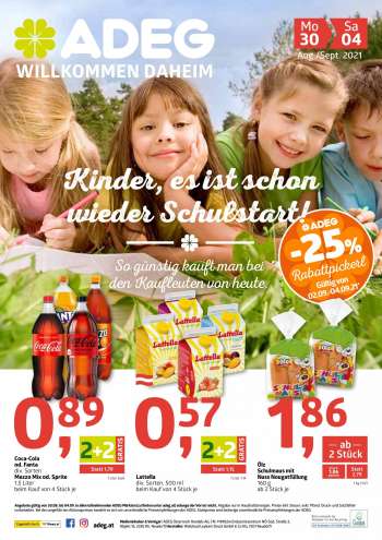 Angebote ADEG - 30.8.2021 - 4.9.2021.