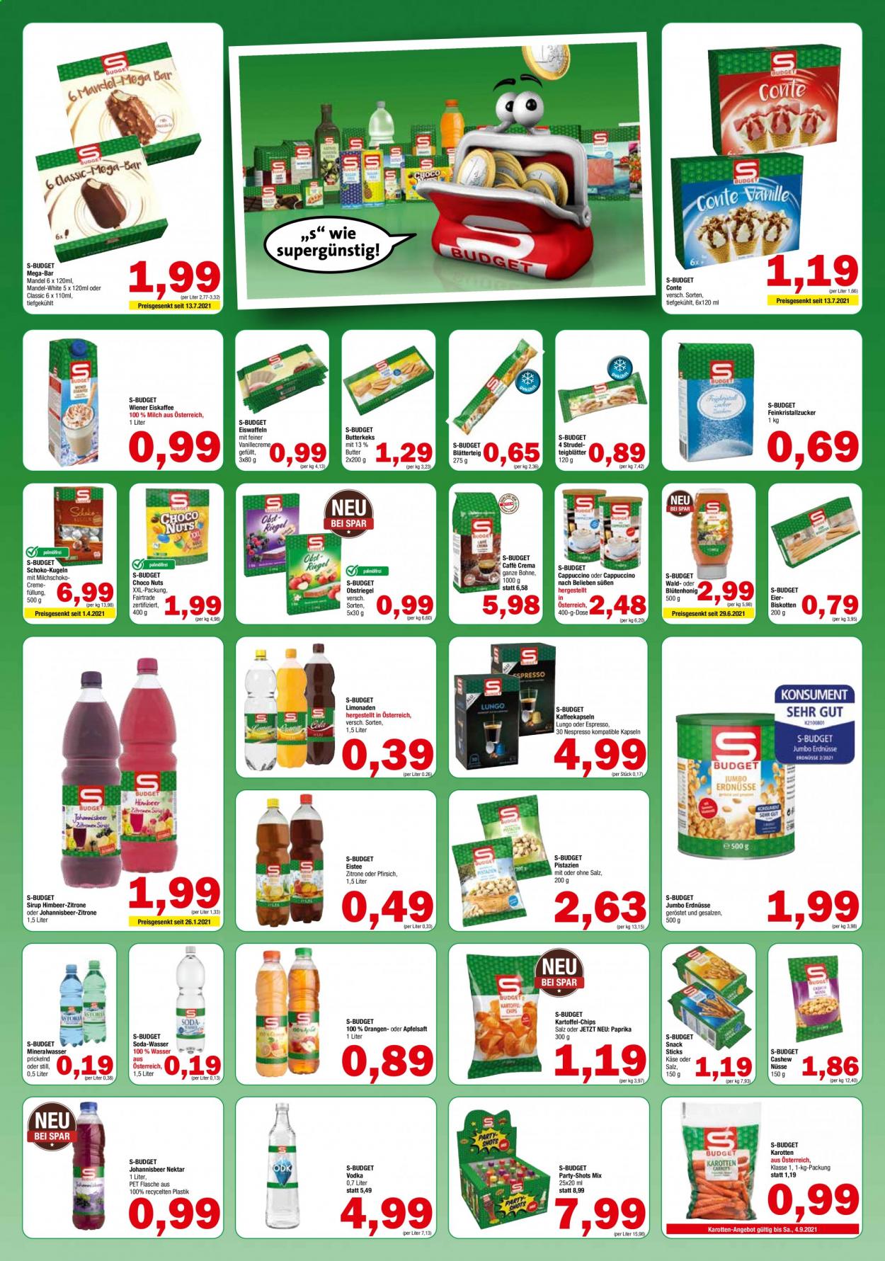 Angebote SPAR - 31.8.2021 - 8.9.2021. Seite 4