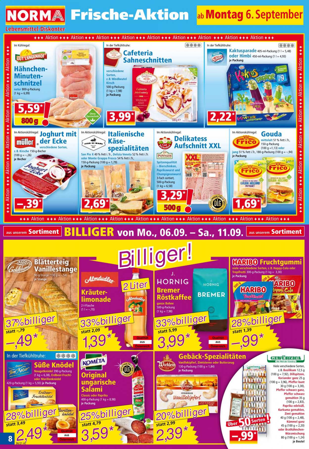 Angebote Norma - 6.9.2021 - 11.9.2021. Seite 8
