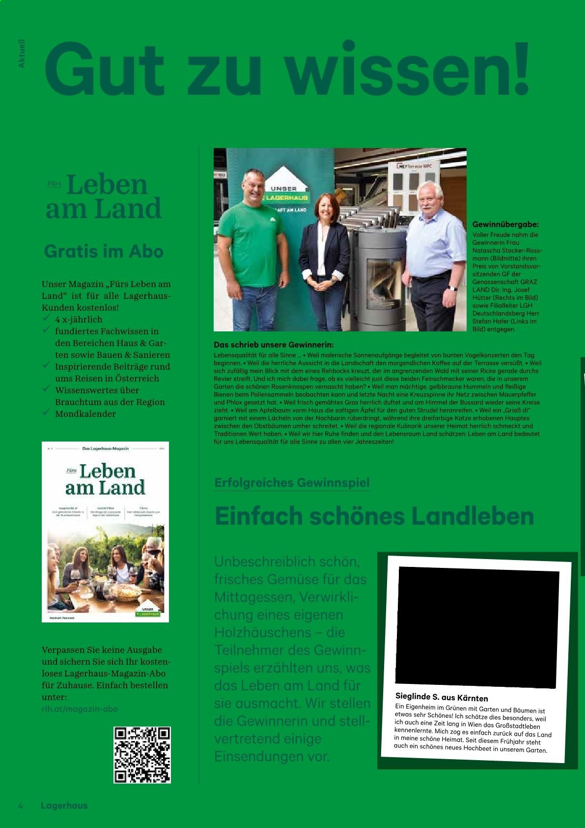 Angebote Lagerhaus. Seite 39