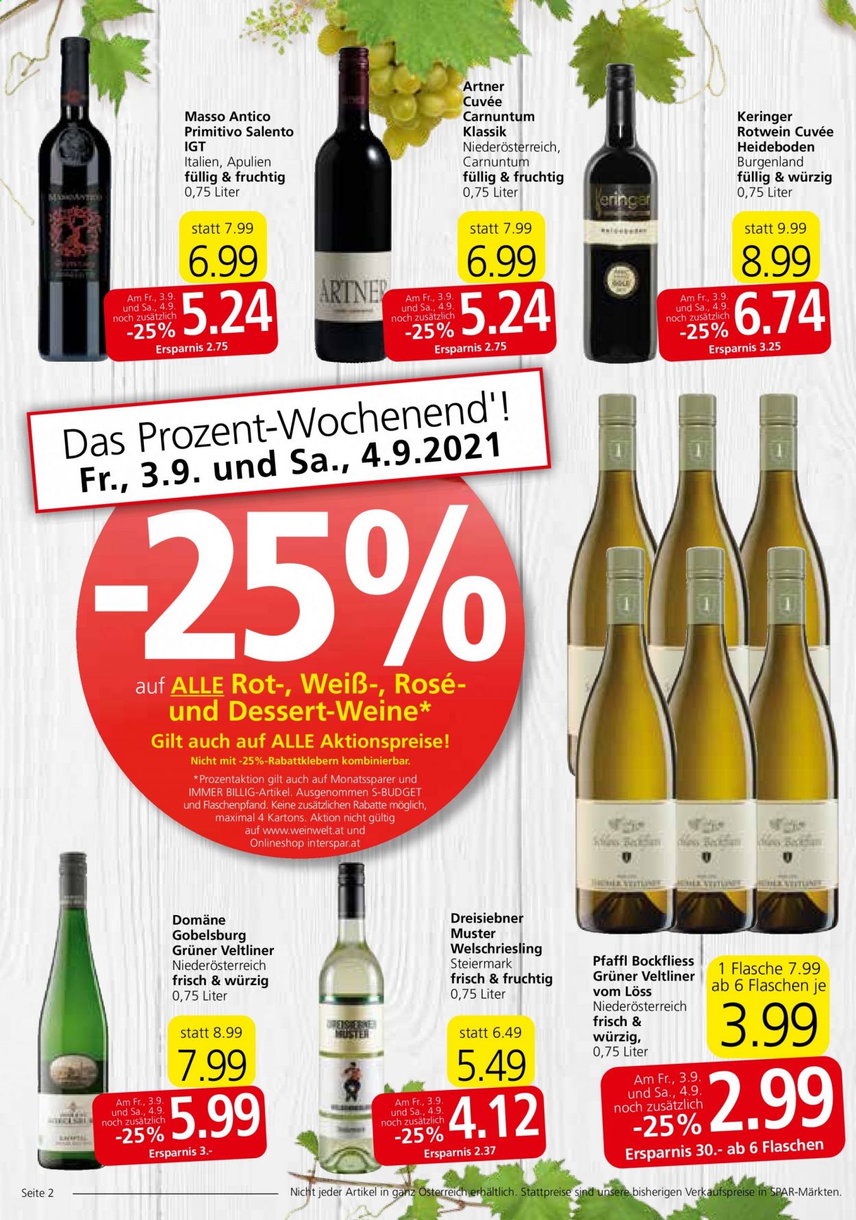 Angebote EUROSPAR - 2.9.2021 - 8.9.2021. Seite 2