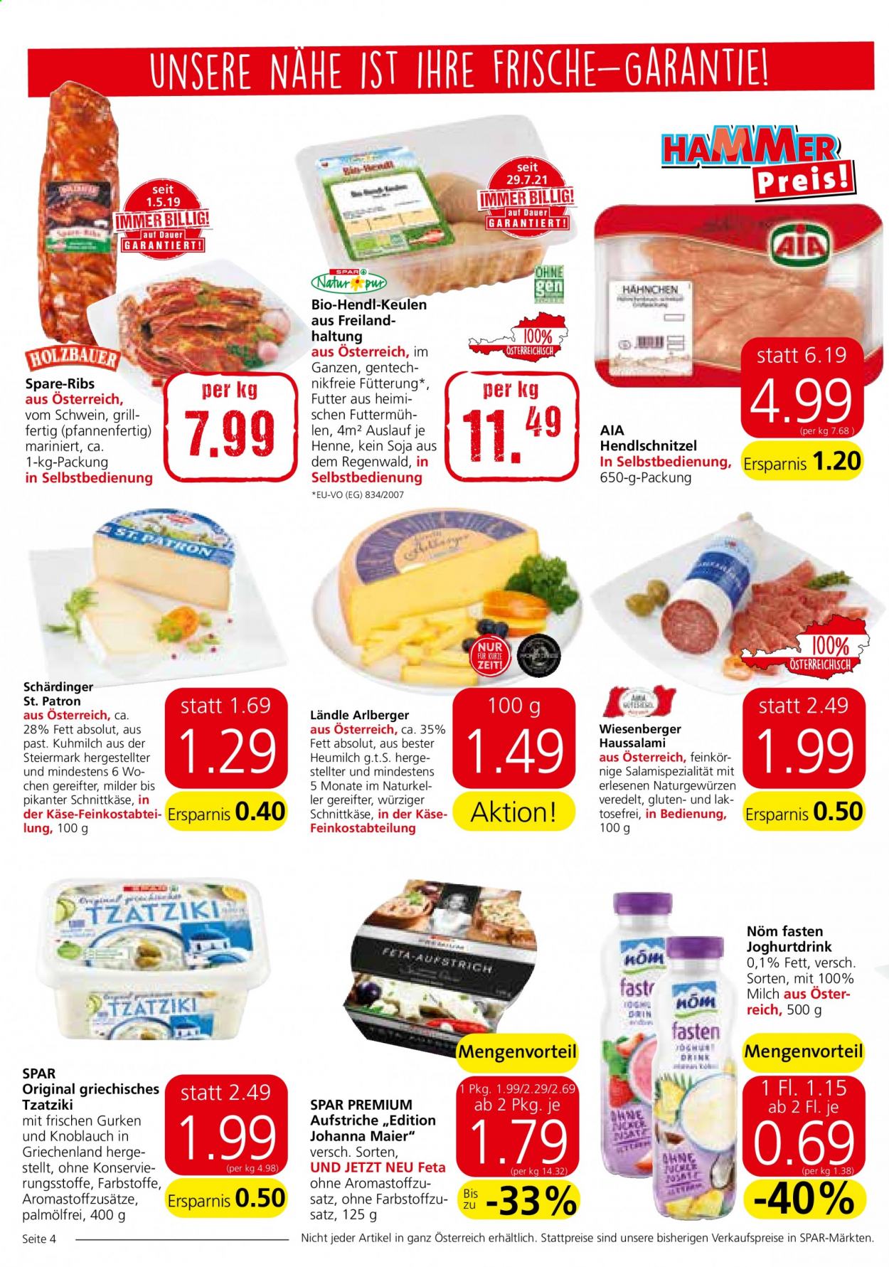 Angebote EUROSPAR - 2.9.2021 - 8.9.2021. Seite 4