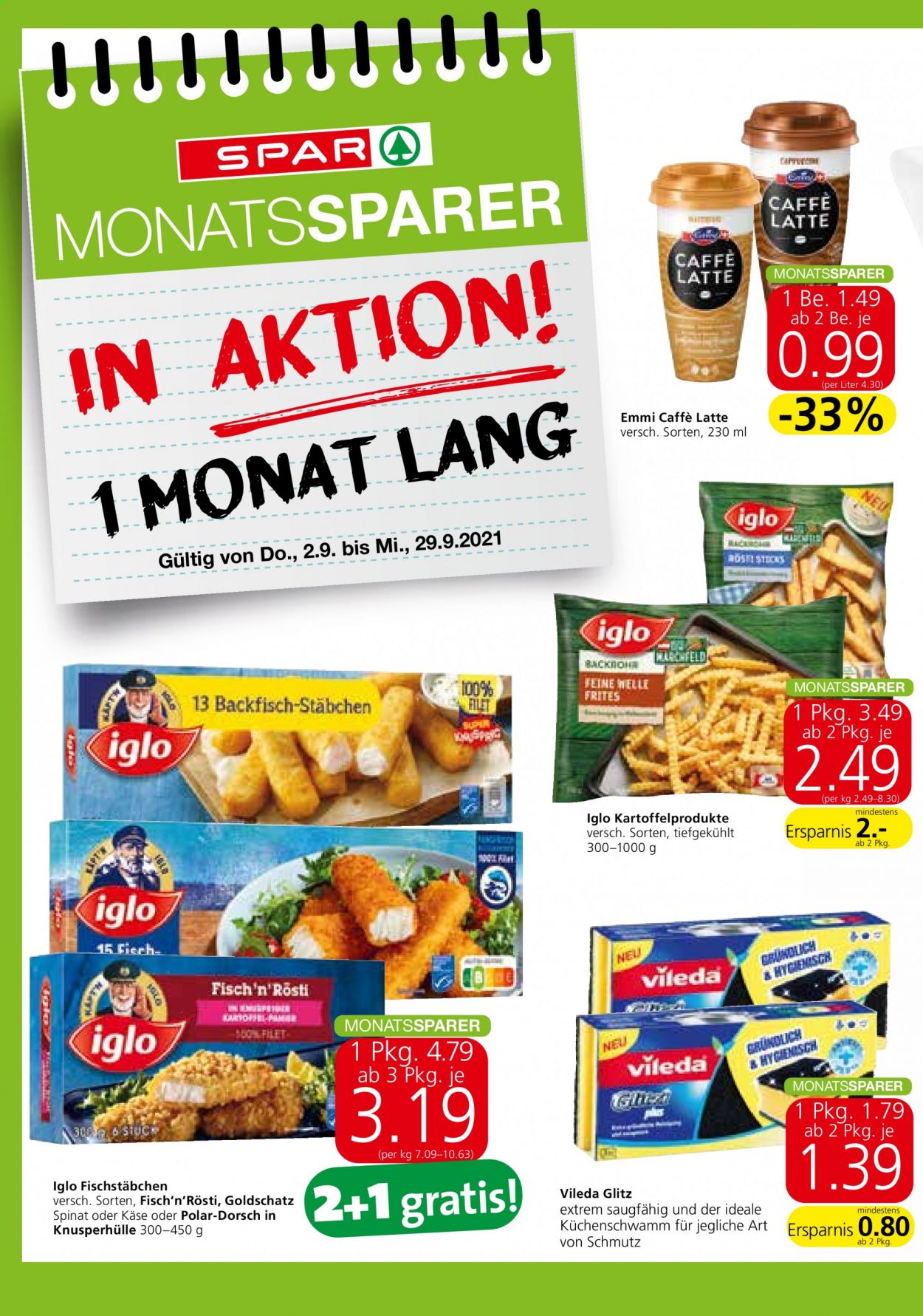 Angebote EUROSPAR - 2.9.2021 - 8.9.2021. Seite 8