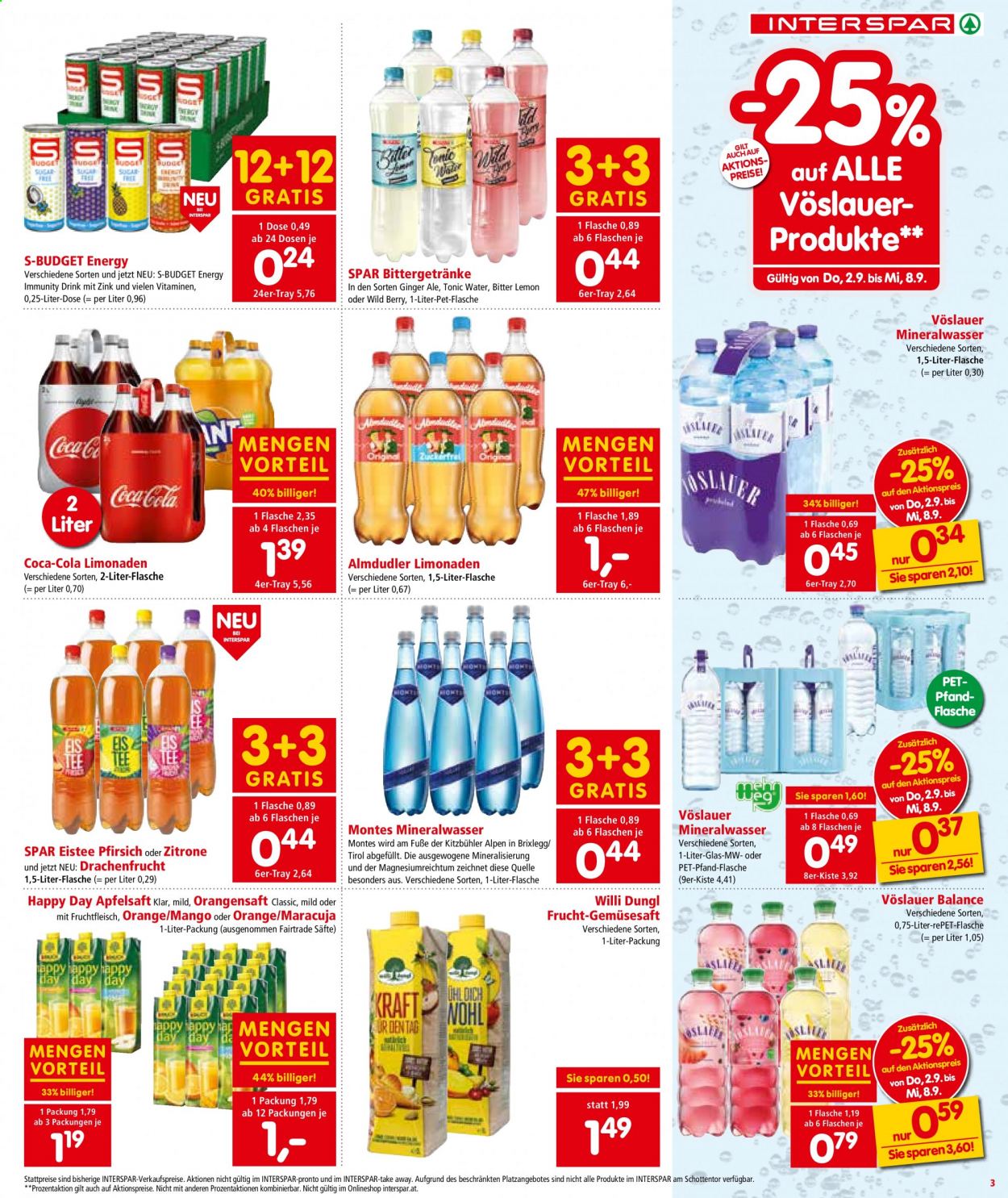 Angebote INTERSPAR - 2.9.2021 - 8.9.2021. Seite 3