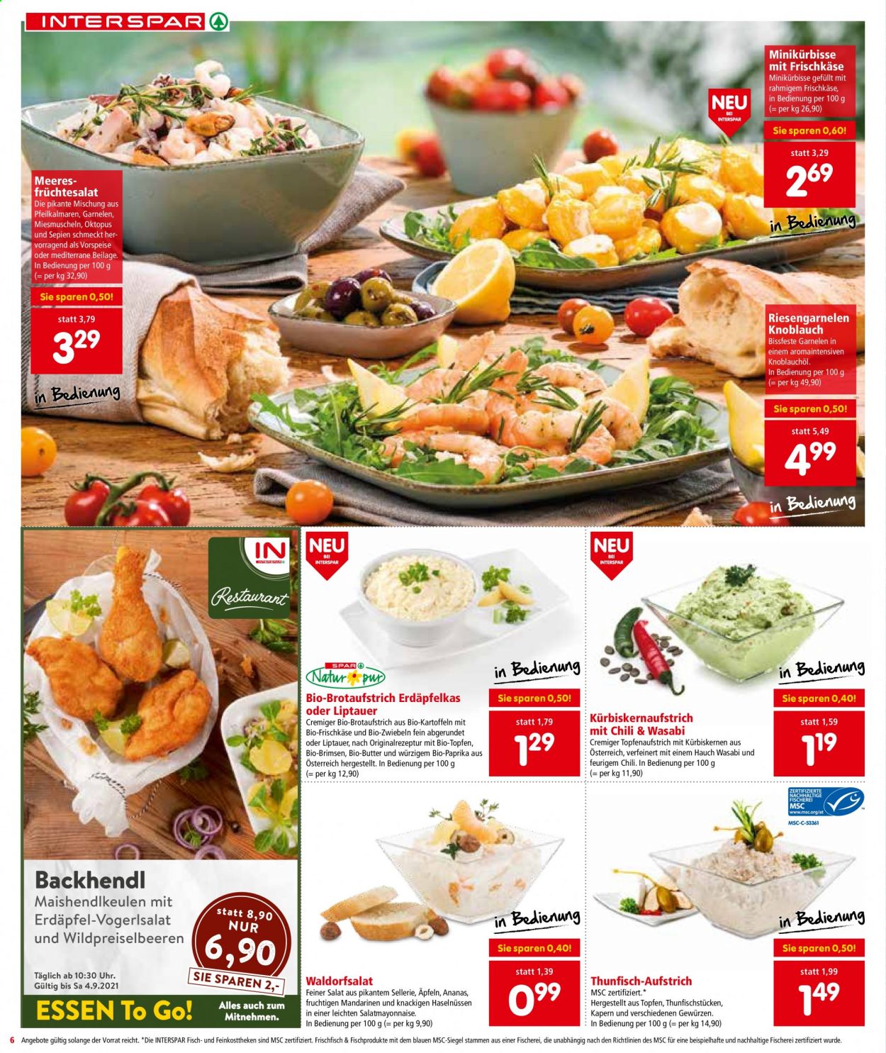 Angebote INTERSPAR - 2.9.2021 - 8.9.2021. Seite 6
