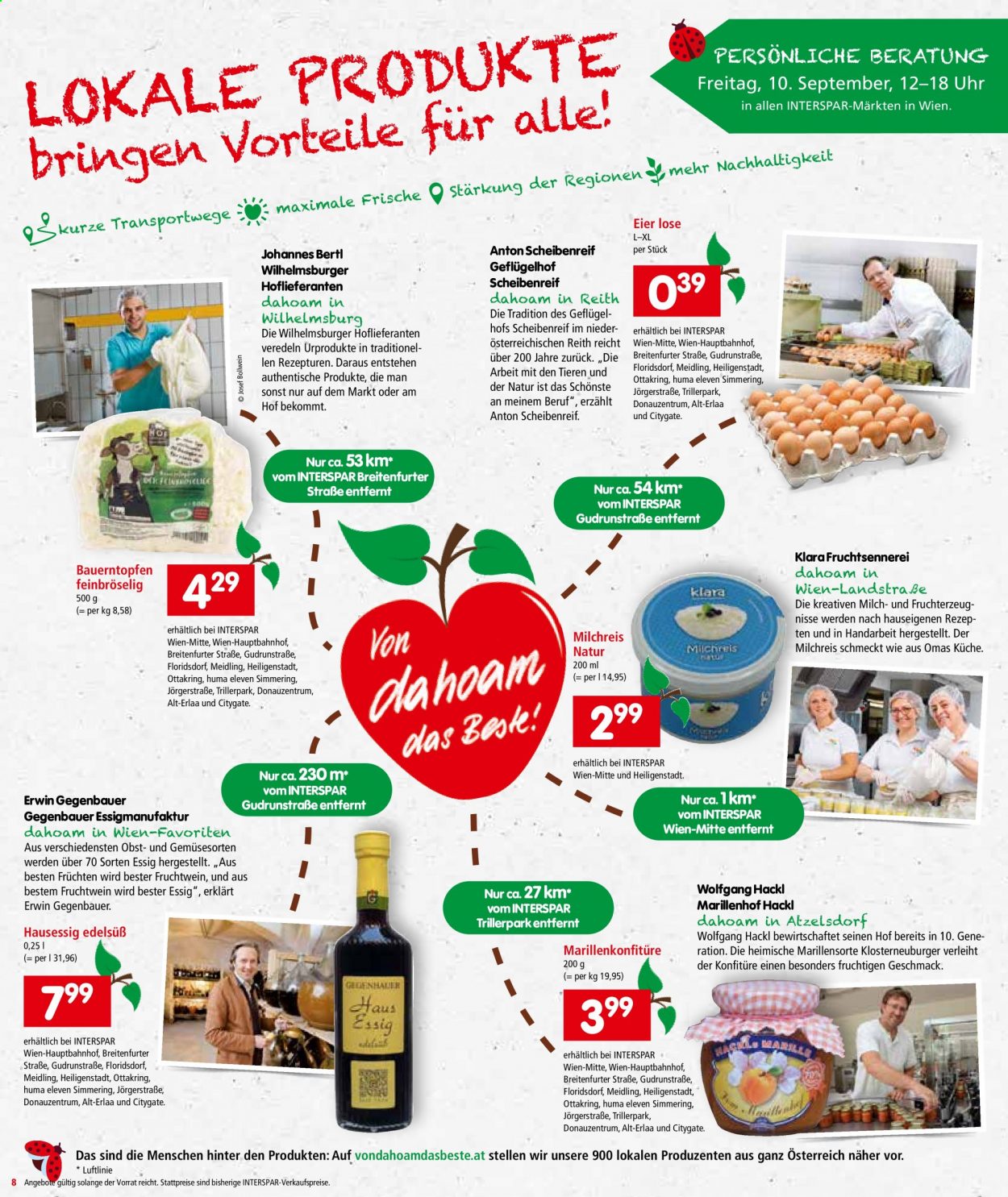 Angebote INTERSPAR - 2.9.2021 - 8.9.2021. Seite 8