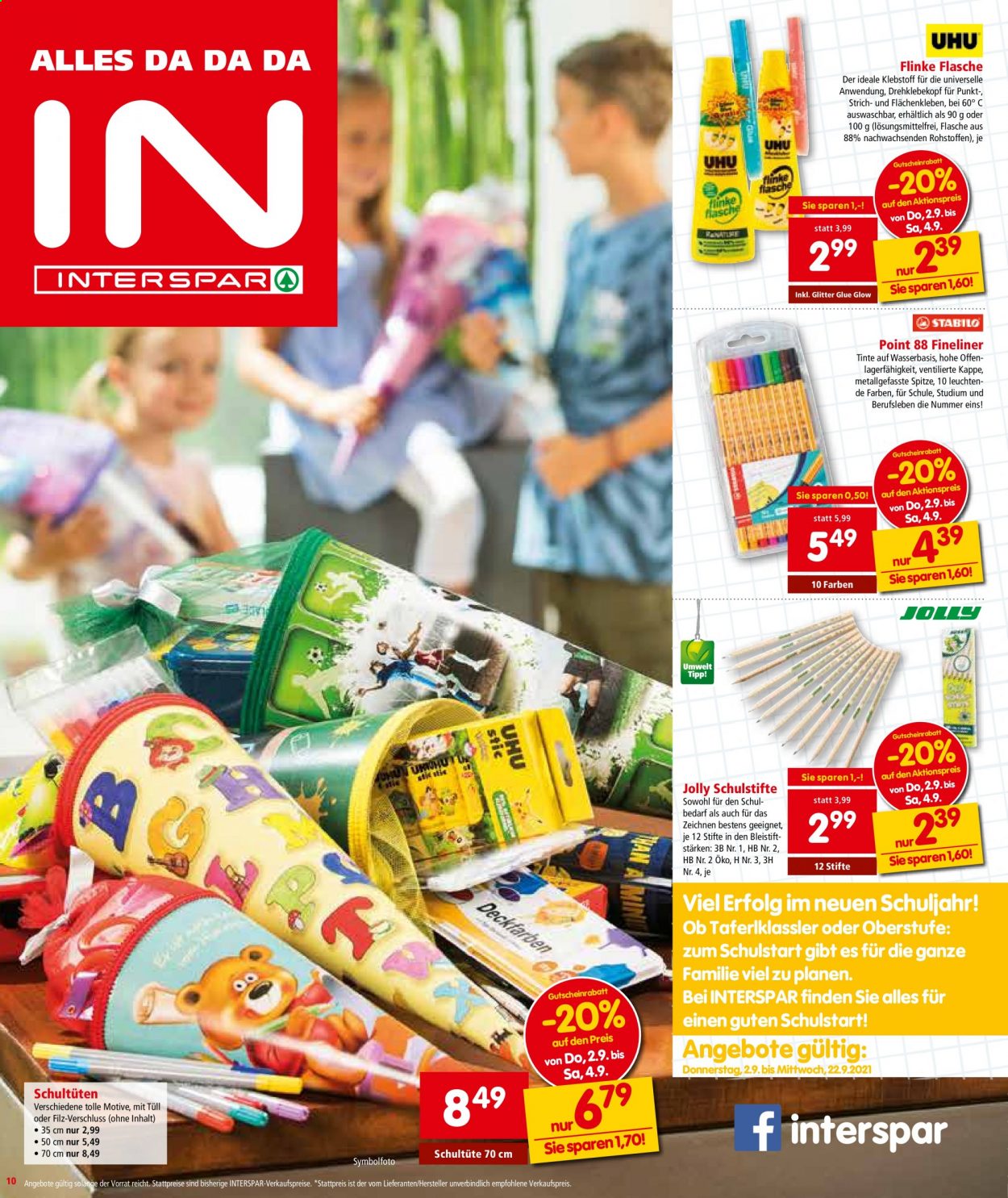 Angebote INTERSPAR - 2.9.2021 - 8.9.2021. Seite 10