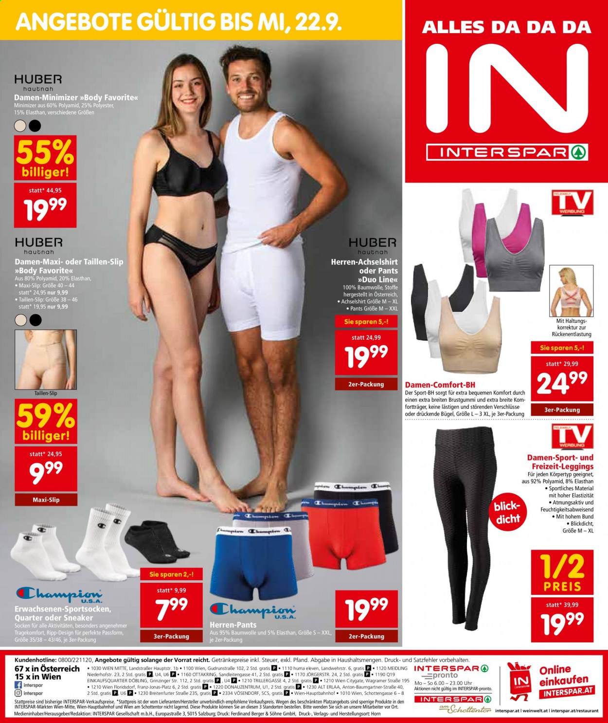 Angebote INTERSPAR - 2.9.2021 - 8.9.2021. Seite 16