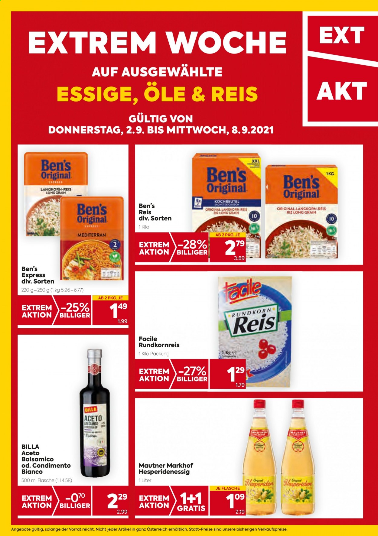 Angebote Billa - 2.9.2021 - 8.9.2021. Seite 2