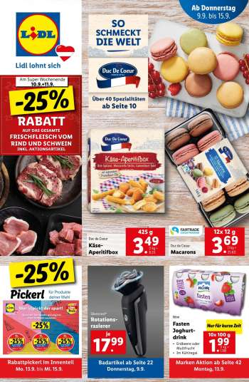 Angebote Lidl - 9.9.2021 - 15.9.2021.