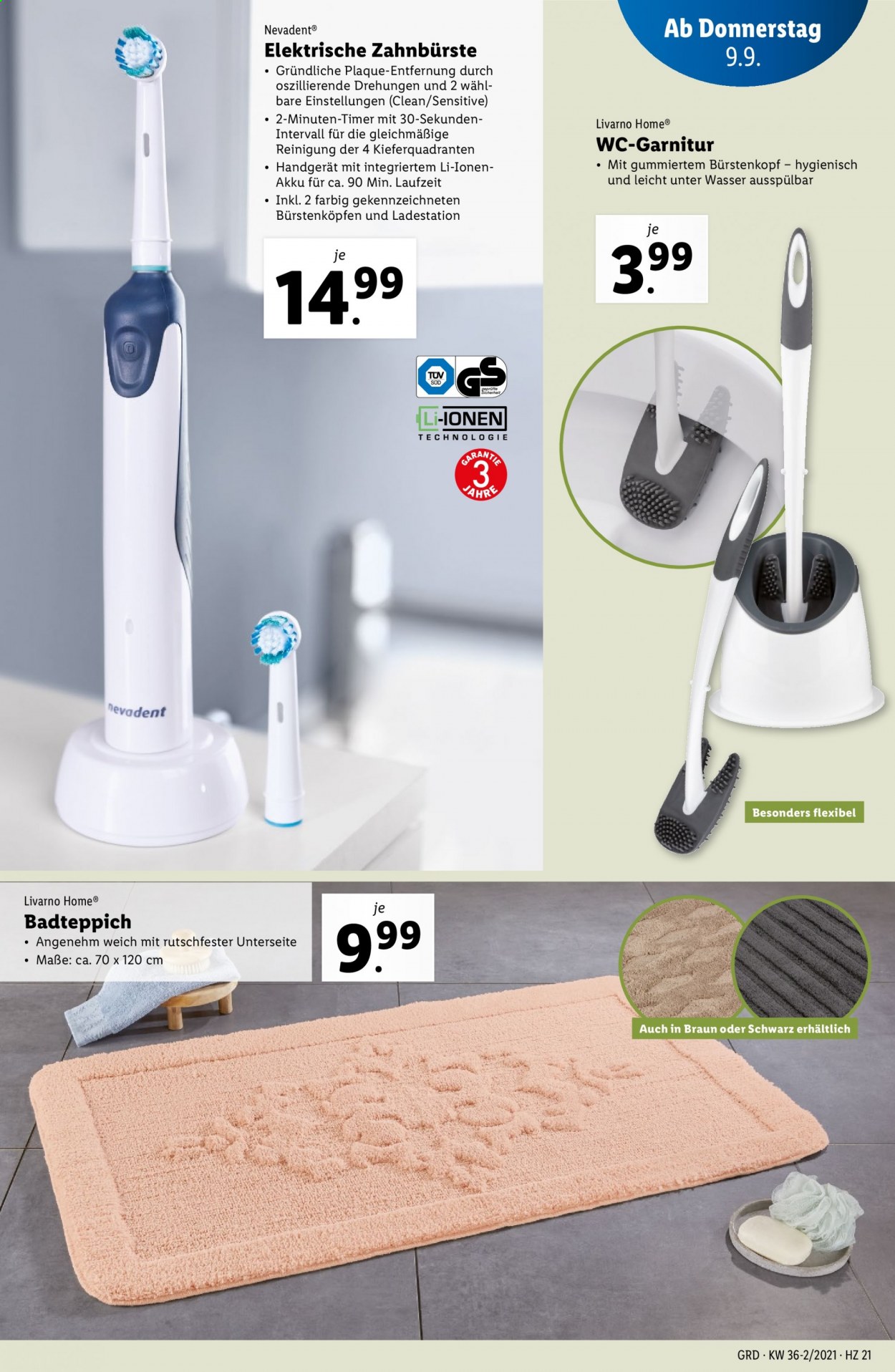 Angebote Lidl - 9.9.2021 - 15.9.2021. Seite 21