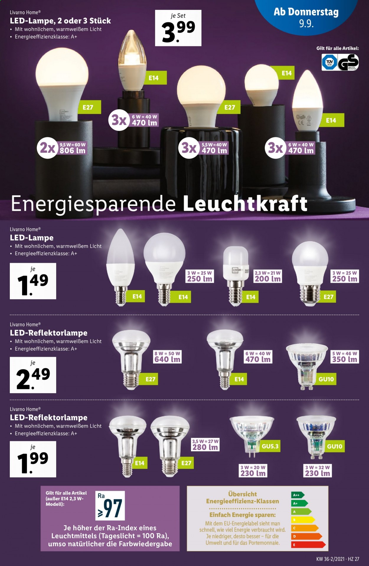 Angebote Lidl - 9.9.2021 - 15.9.2021. Seite 27