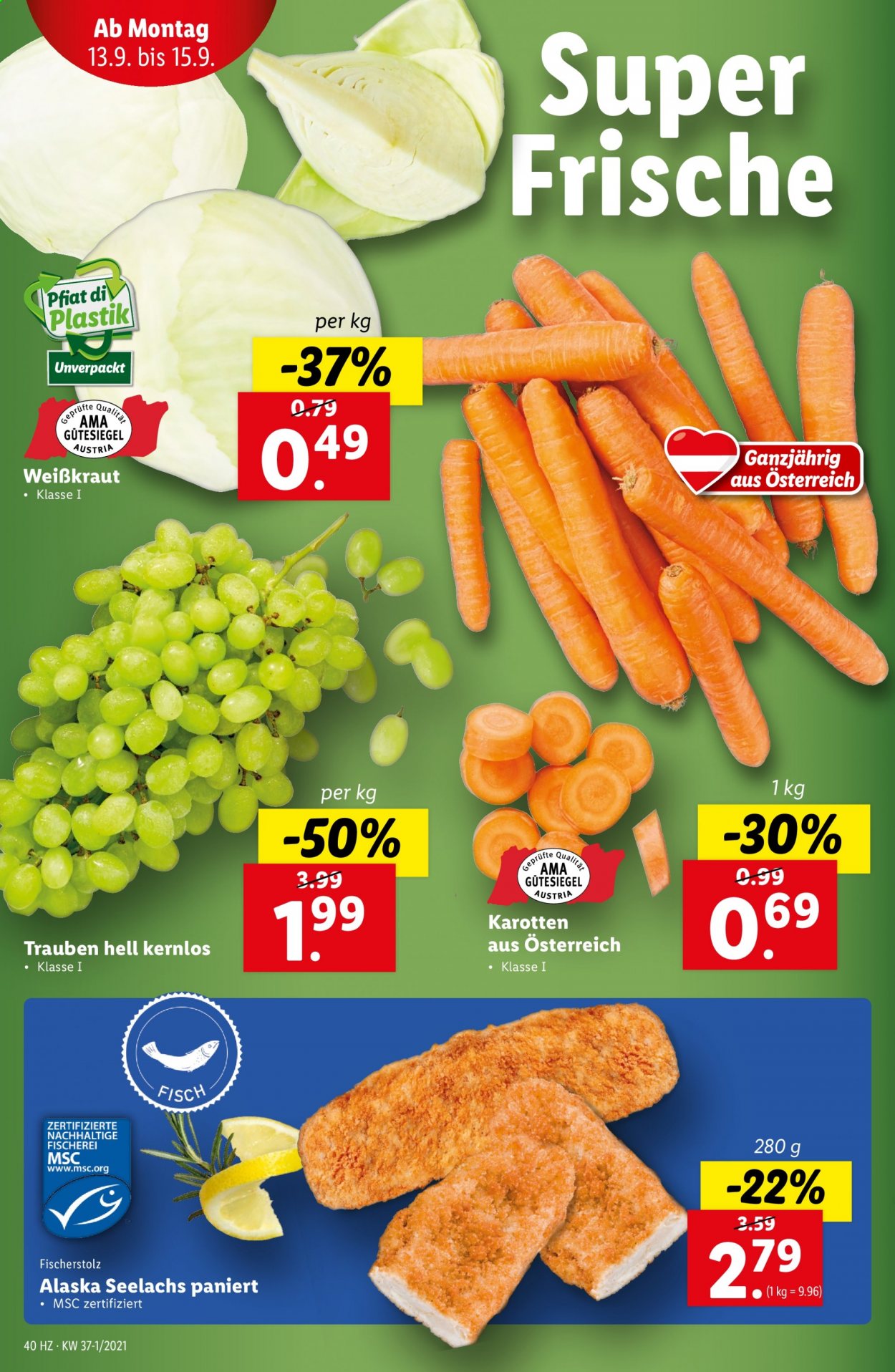 Angebote Lidl - 9.9.2021 - 15.9.2021. Seite 40