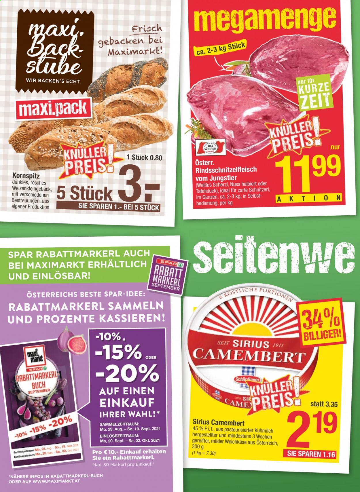 Angebote Maximarkt - 6.9.2021 - 11.9.2021. Seite 2