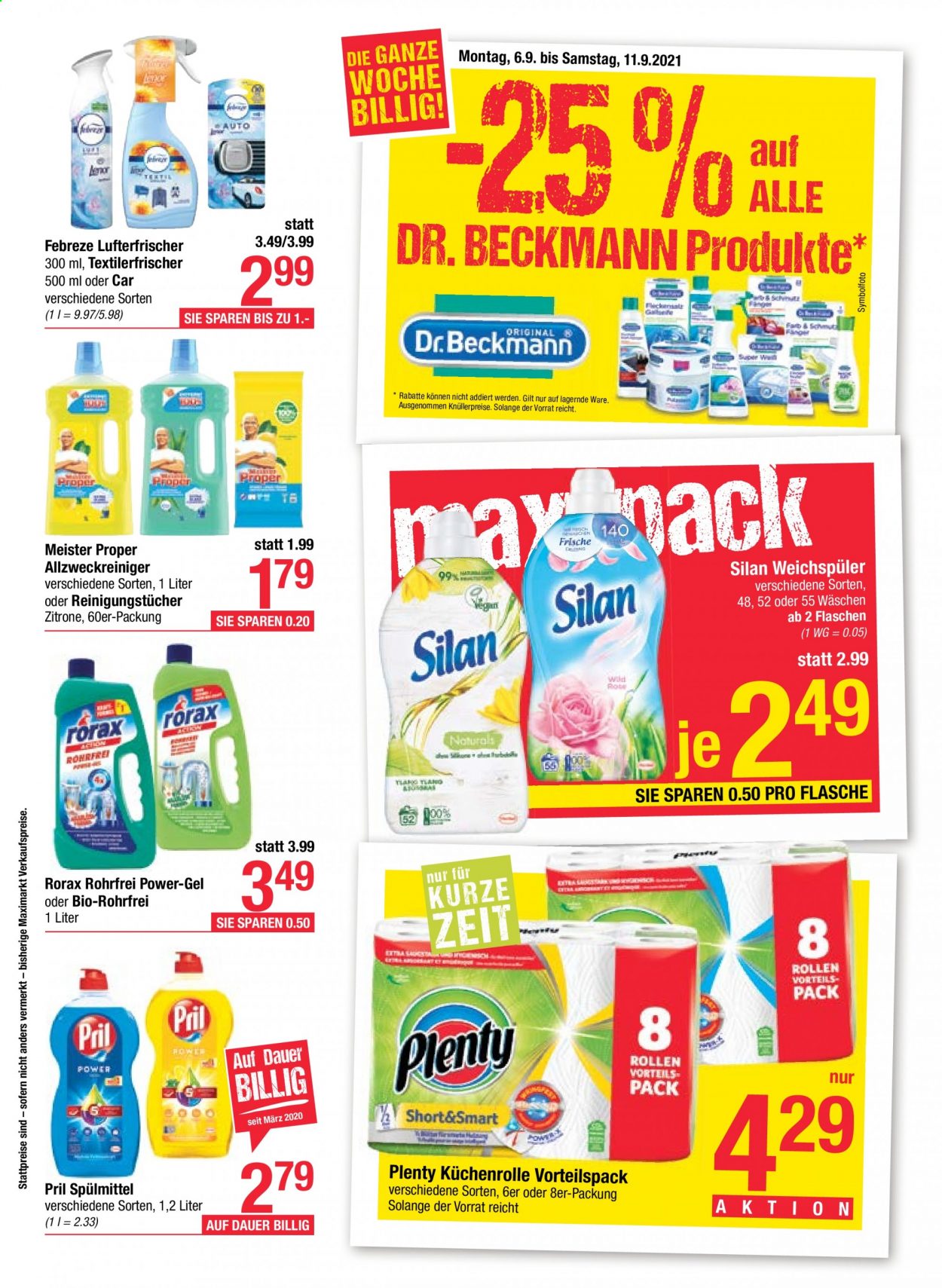 Angebote Maximarkt - 6.9.2021 - 11.9.2021. Seite 16
