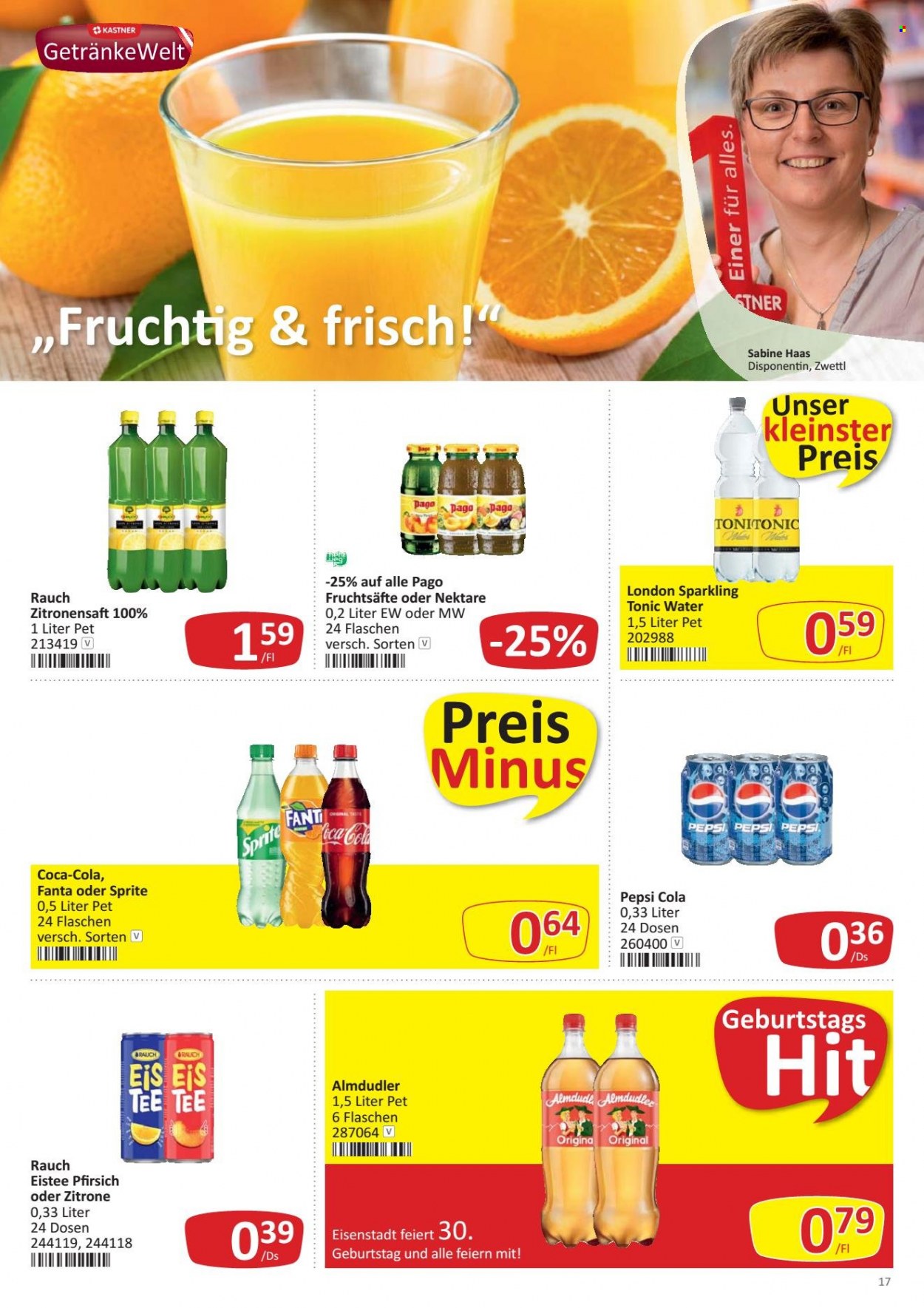 Angebote KASTNER - 13.9.2021 - 25.9.2021. Seite 17