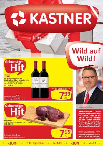 Angebote KASTNER - 13.9.2021 - 25.9.2021.