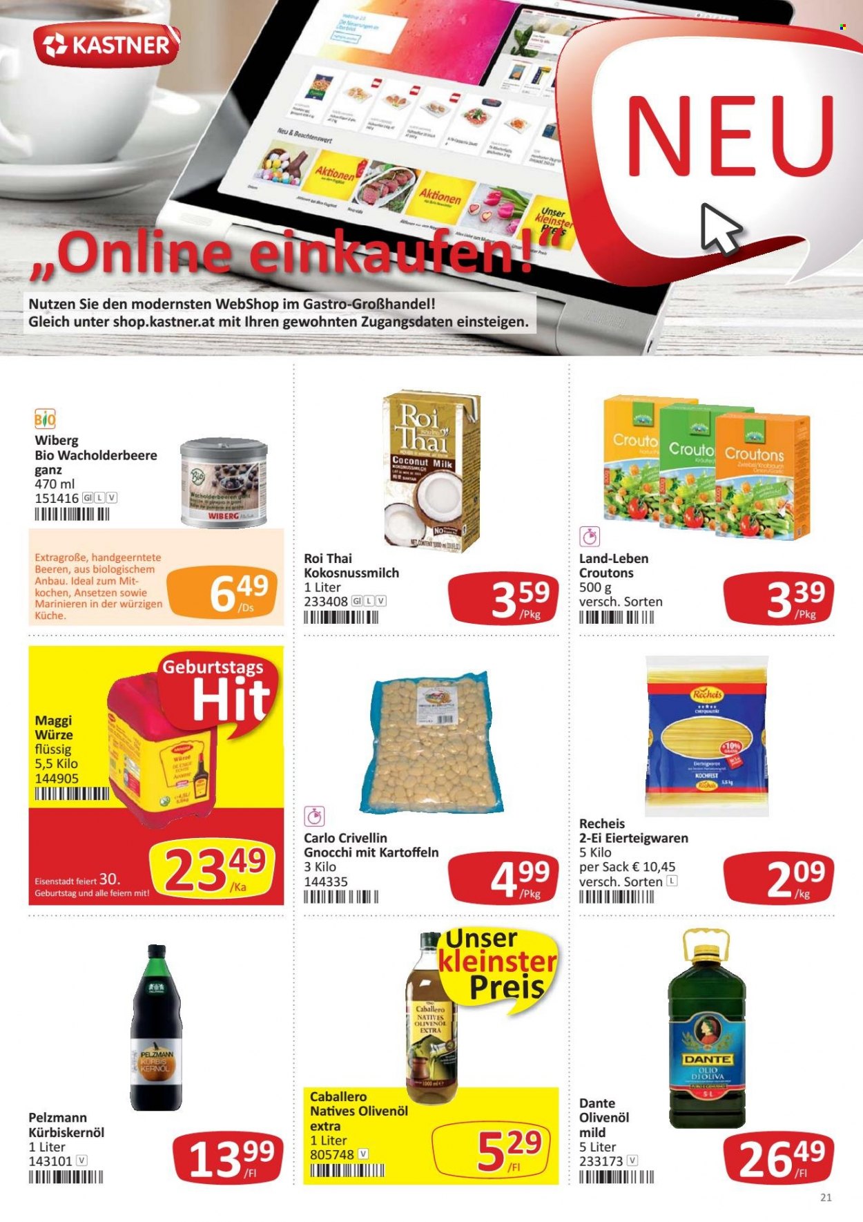 Angebote KASTNER - 13.9.2021 - 25.9.2021. Seite 21