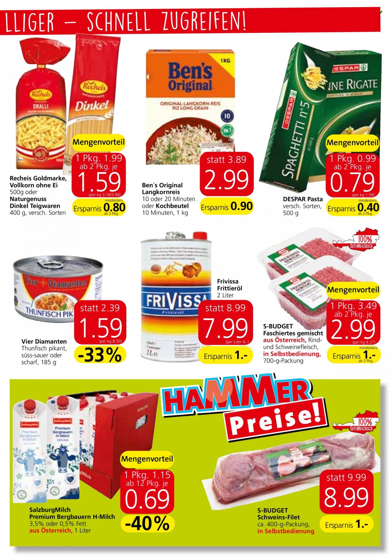 Angebote EUROSPAR - 9.9.2021 - 22.9.2021. Seite 13