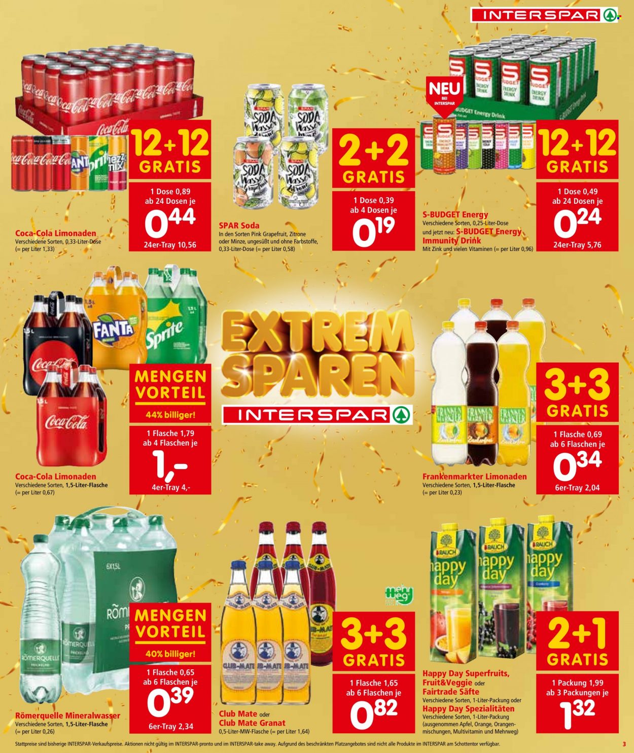 Angebote INTERSPAR - 9.9.2021 - 22.9.2021. Seite 3