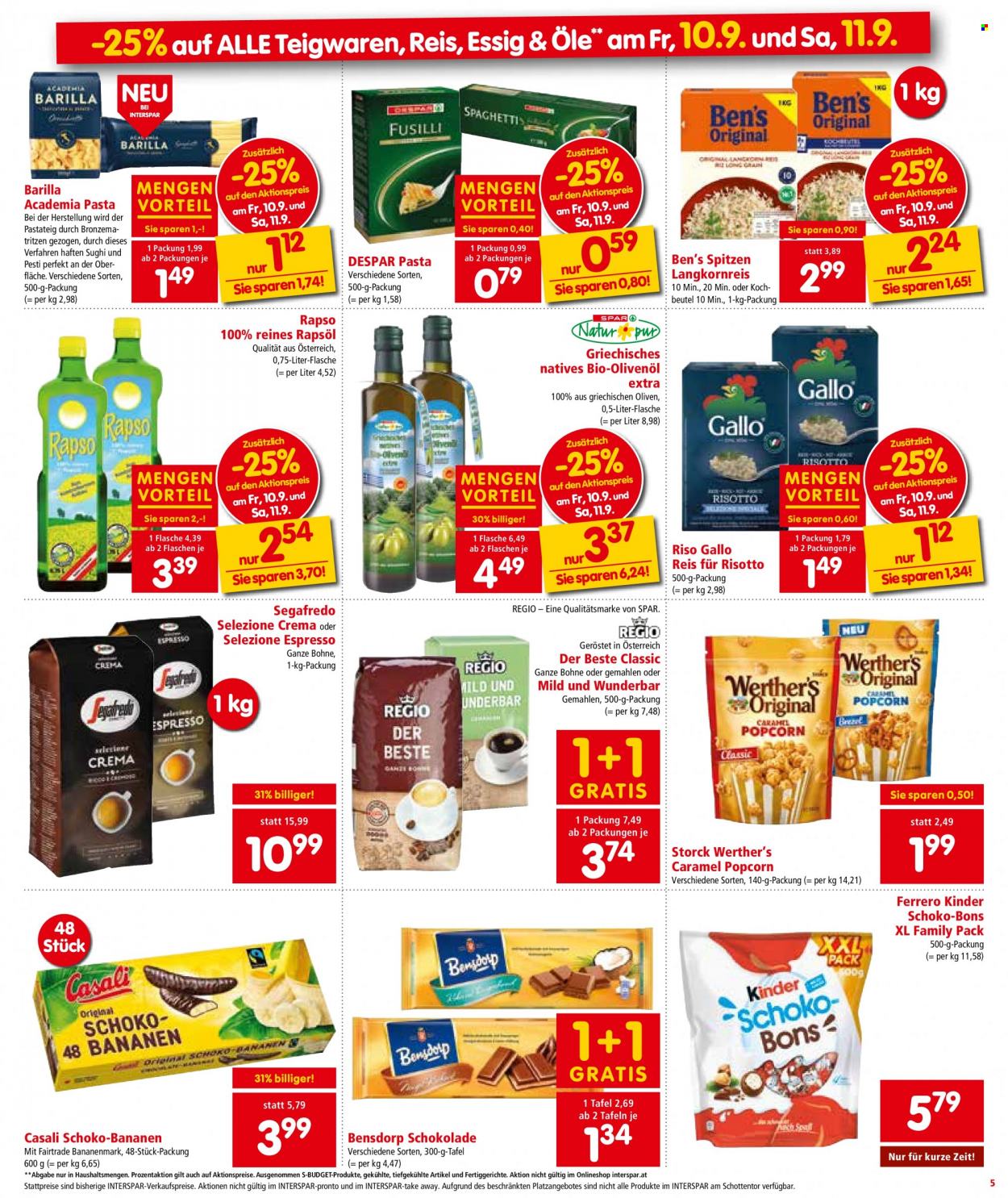 Angebote INTERSPAR - 9.9.2021 - 22.9.2021. Seite 5