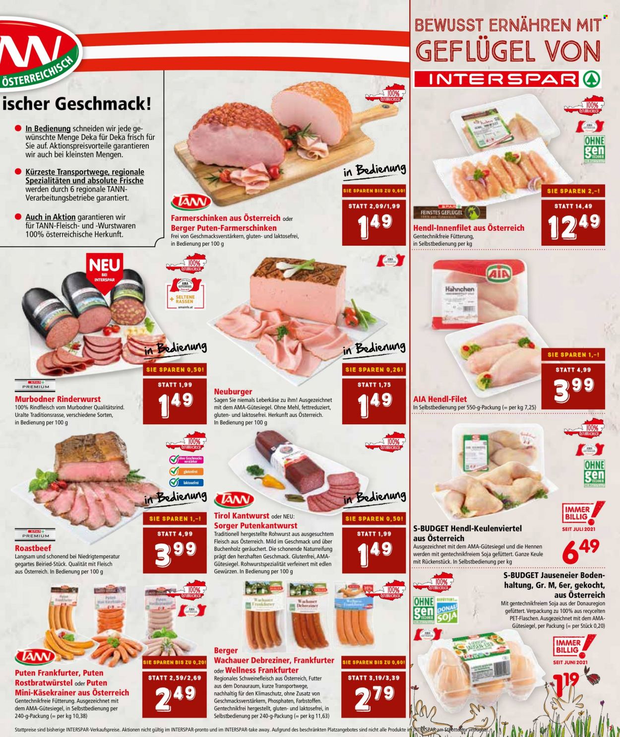 Angebote INTERSPAR - 9.9.2021 - 22.9.2021. Seite 7