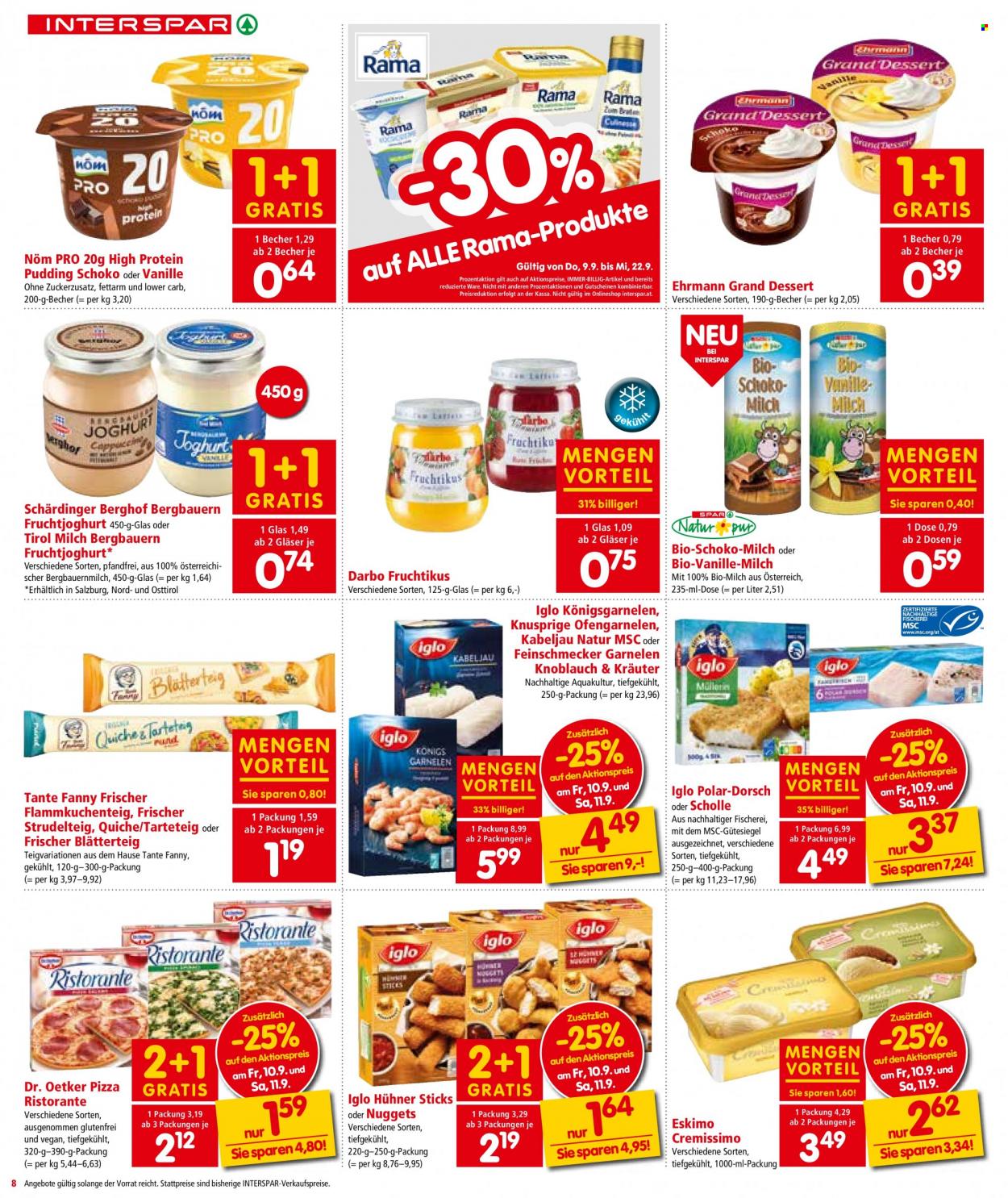 Angebote INTERSPAR - 9.9.2021 - 22.9.2021. Seite 8