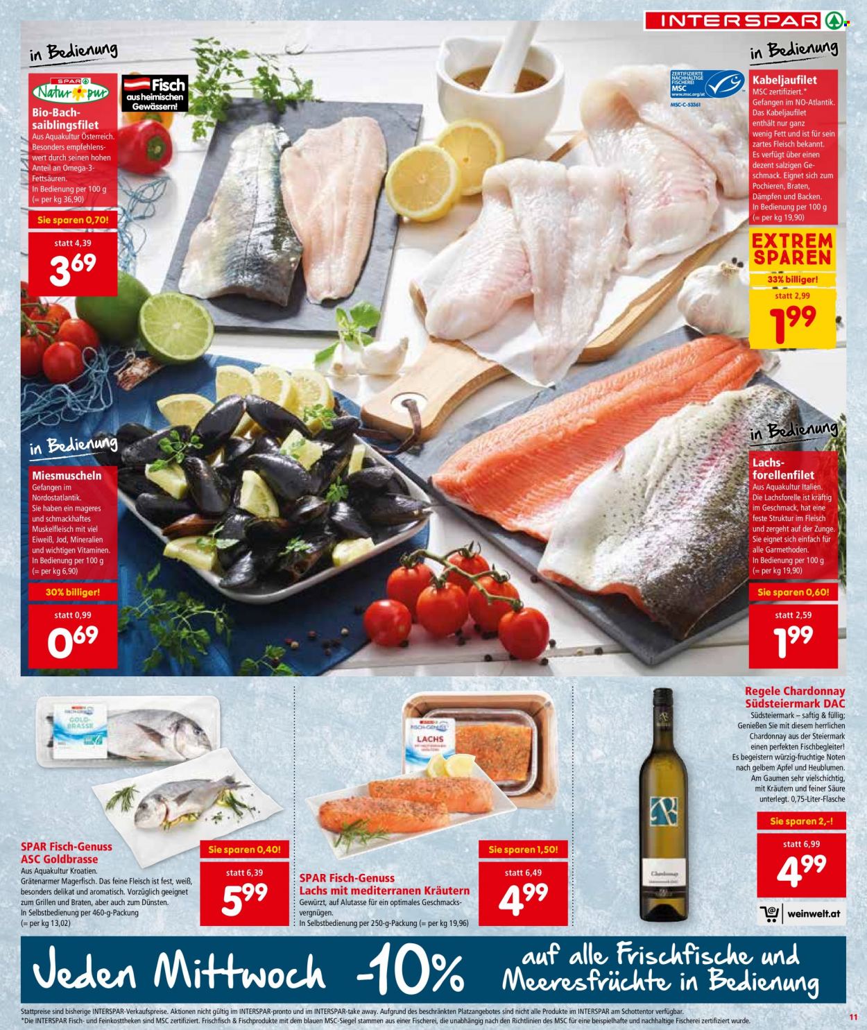 Angebote INTERSPAR - 9.9.2021 - 22.9.2021. Seite 11