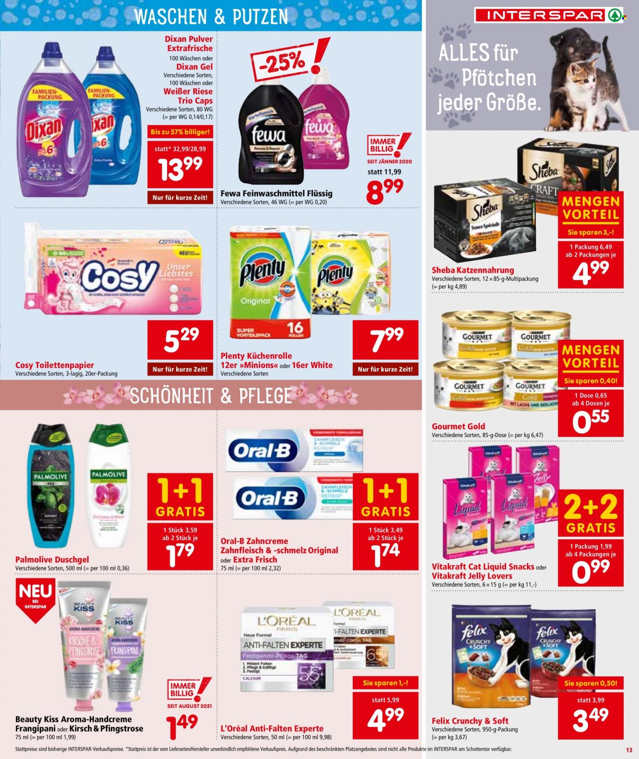 Angebote INTERSPAR - 9.9.2021 - 22.9.2021. Seite 13