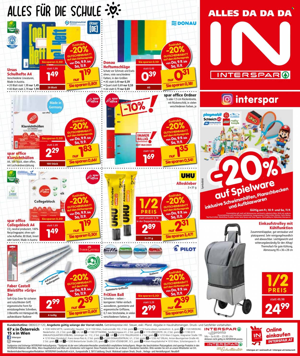 Angebote INTERSPAR - 9.9.2021 - 22.9.2021. Seite 20