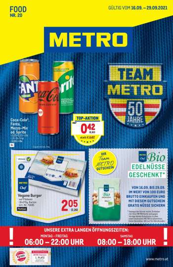 Angebote Metro - 16.9.2021 - 29.9.2021.