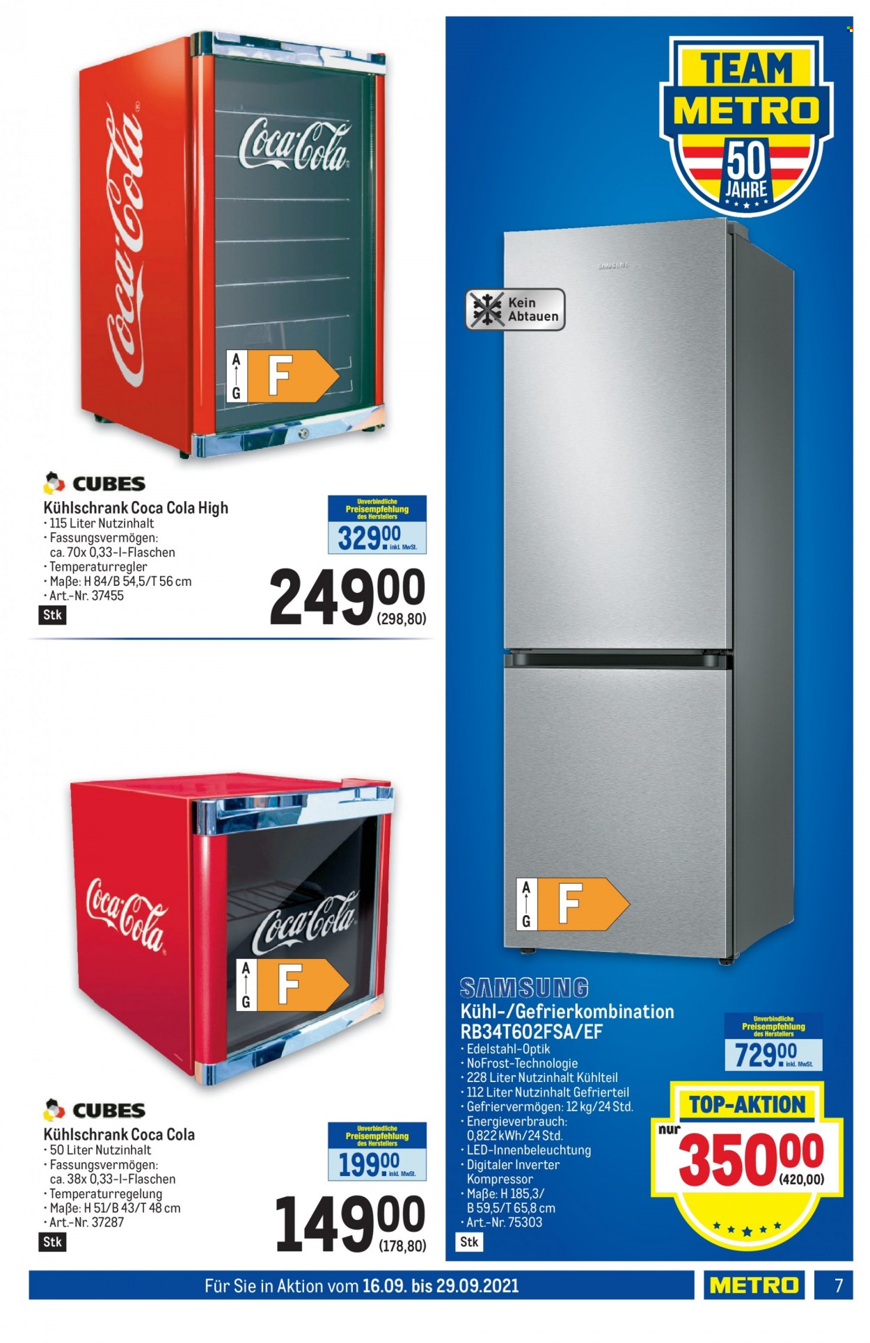 Angebote Metro - 16.9.2021 - 29.9.2021. Seite 7
