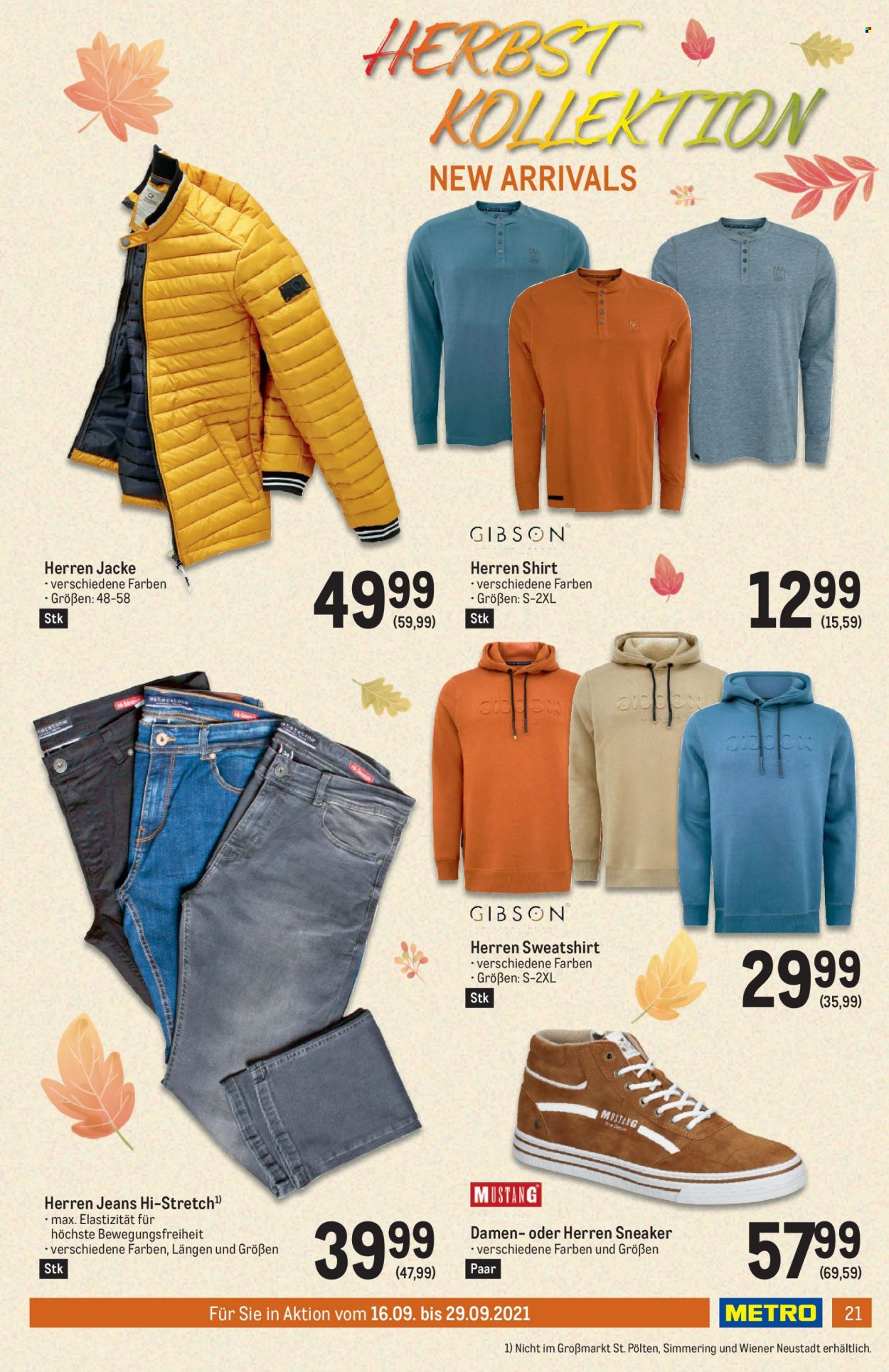 Angebote Metro - 16.9.2021 - 29.9.2021. Seite 21