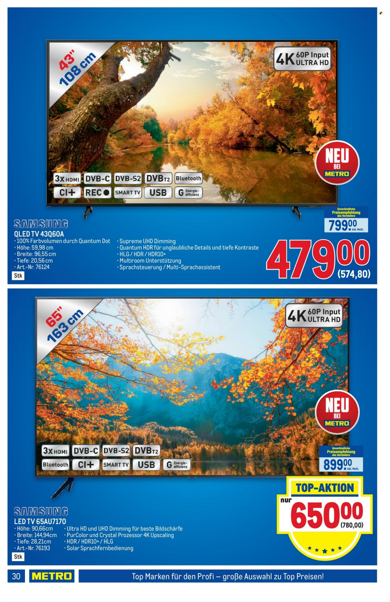 Angebote Metro - 16.9.2021 - 29.9.2021. Seite 30