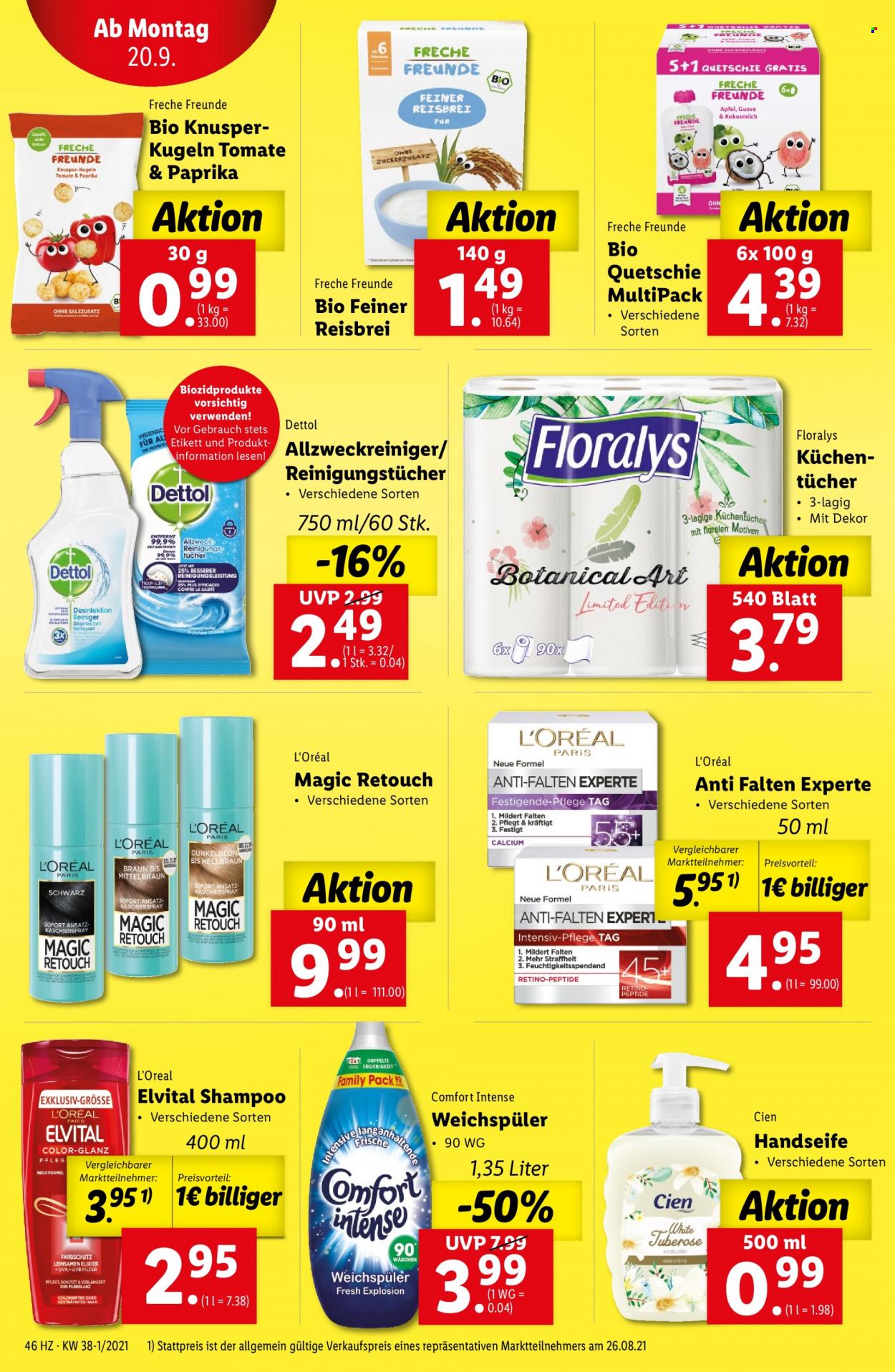 Angebote Lidl - 16.9.2021 - 22.9.2021. Seite 46