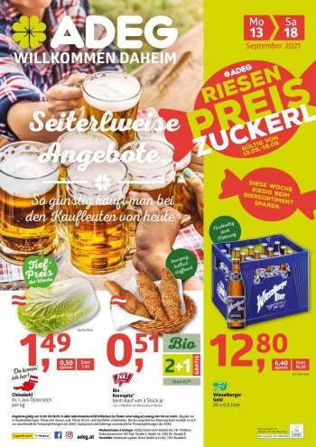 Angebote ADEG - 13.9.2021 - 18.9.2021.