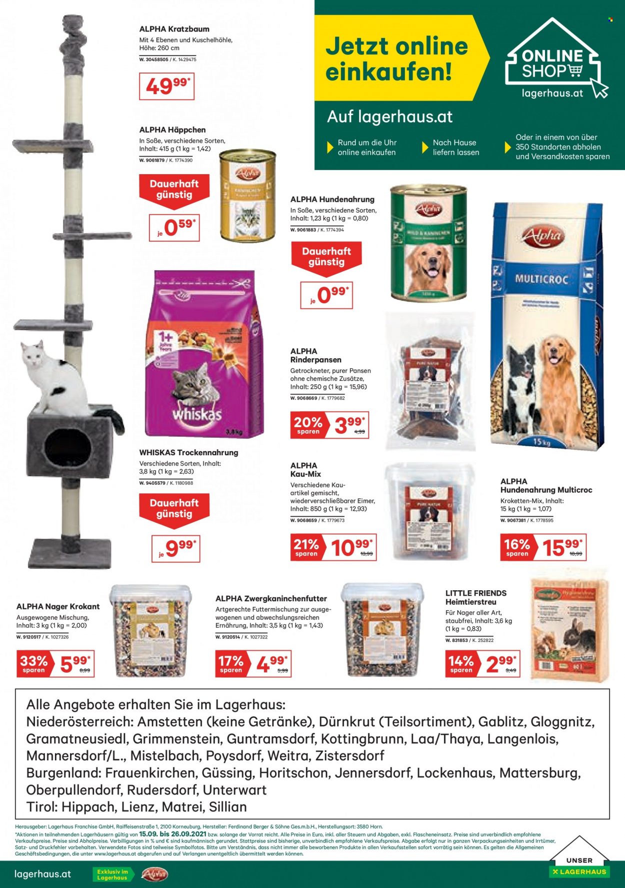 Angebote Lagerhaus - 13.9.2021 - 26.9.2021. Seite 8